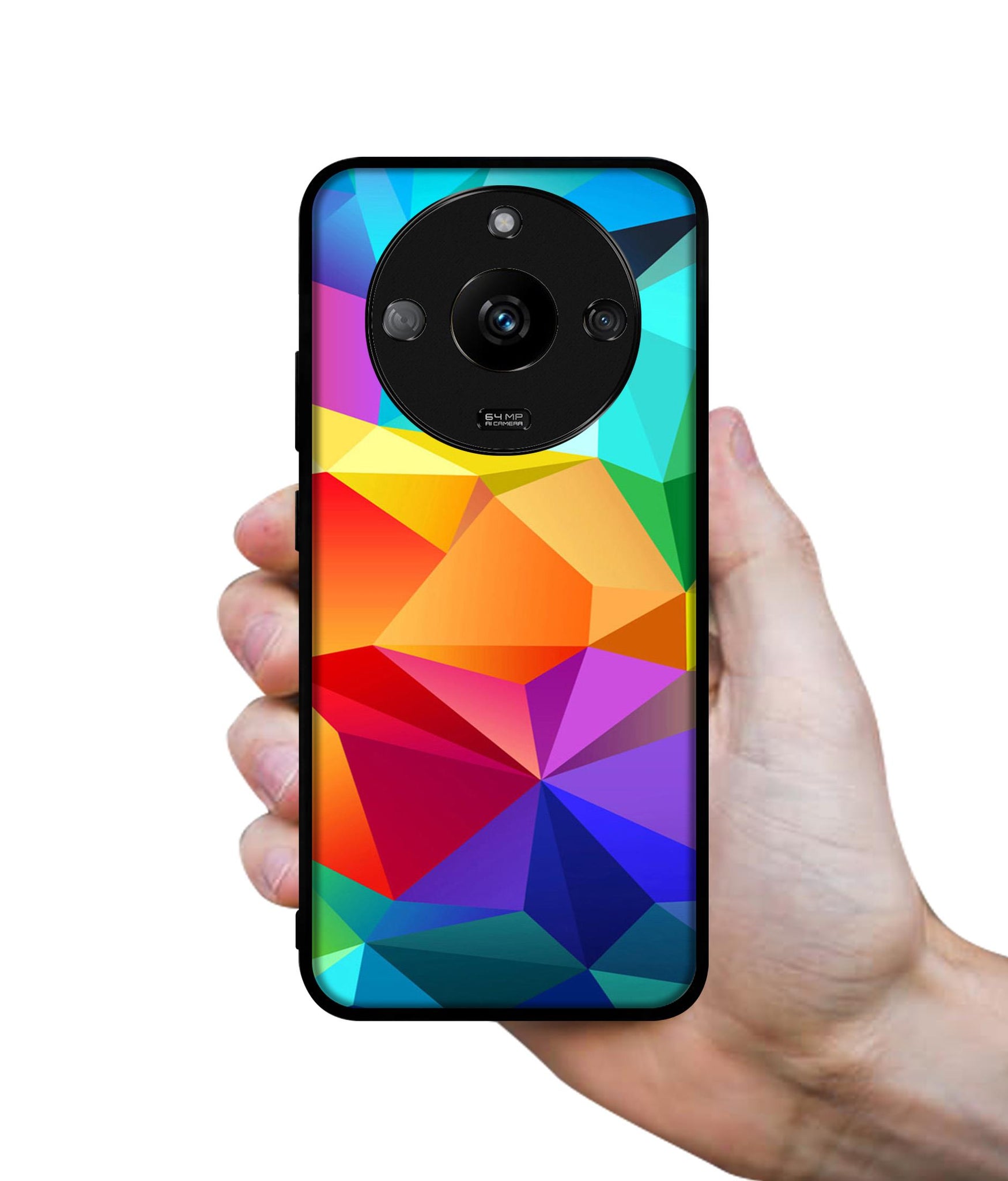 Colorful Pattern Designer 2D Printed Back Case Cover for Realme Narzo 60 5G