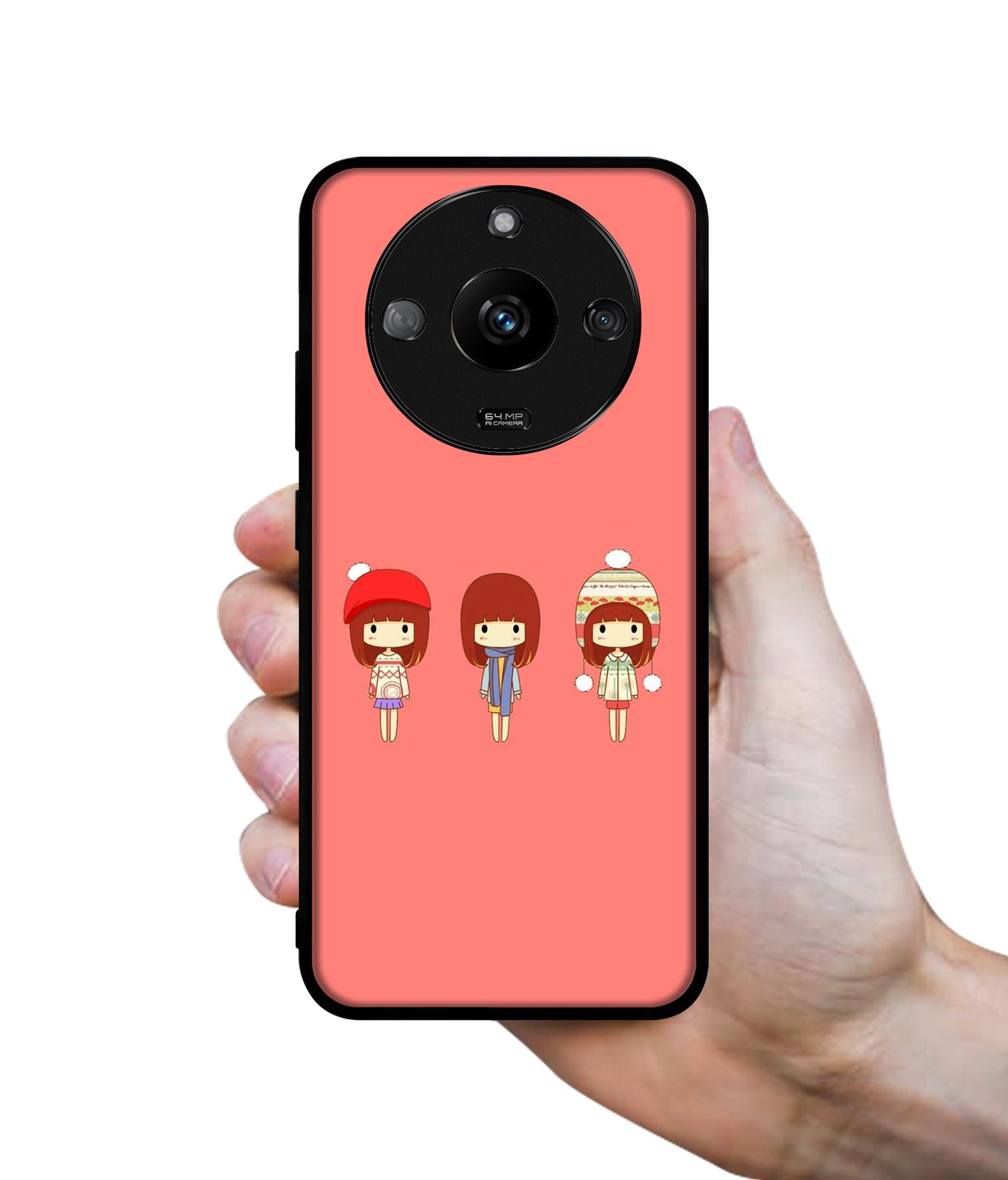 Cute Girls Designer 2D Printed Back Case Cover for Realme Narzo 60 5G