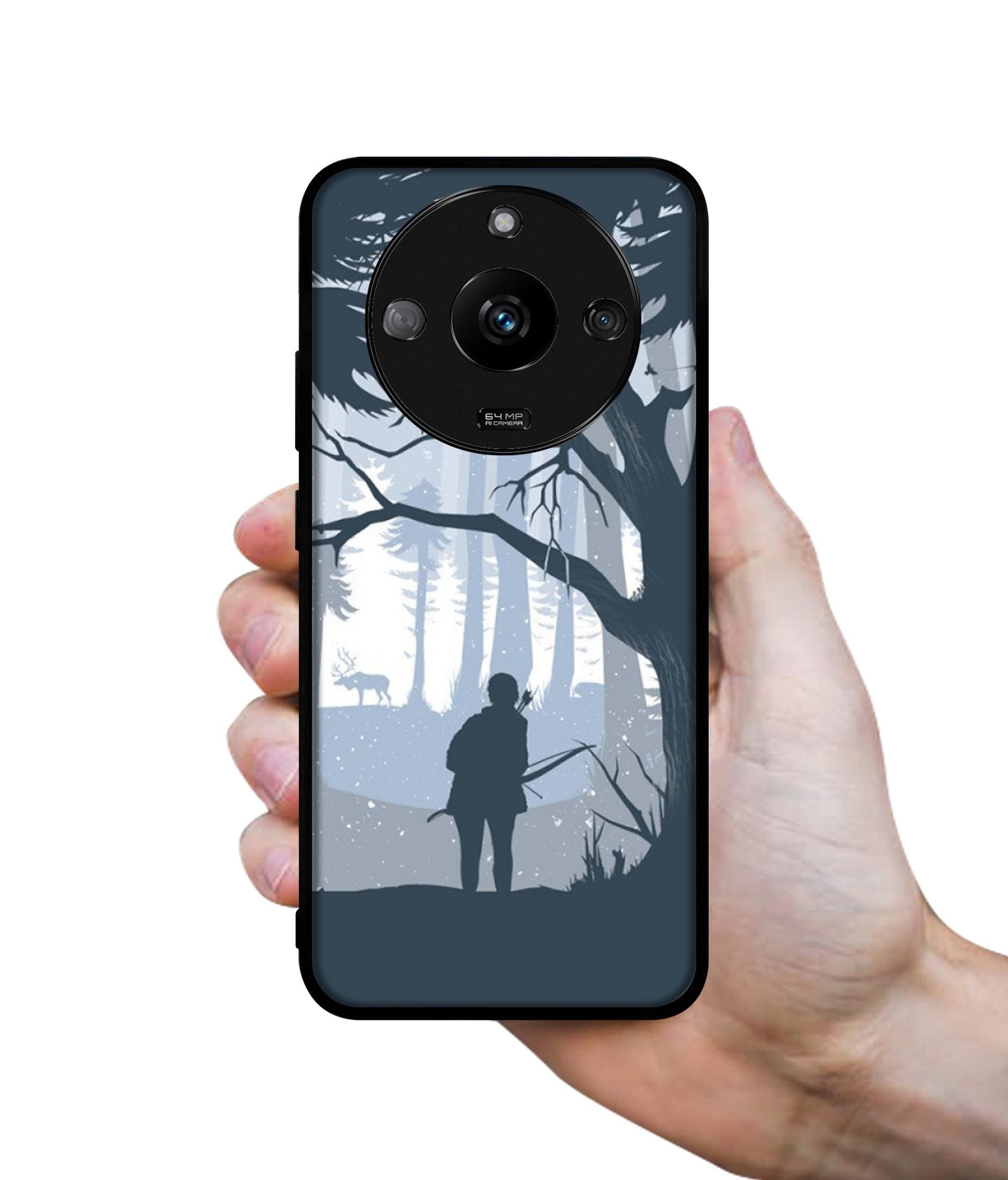 Hunter Designer 2D Printed Back Case Cover for Realme Narzo 60 5G