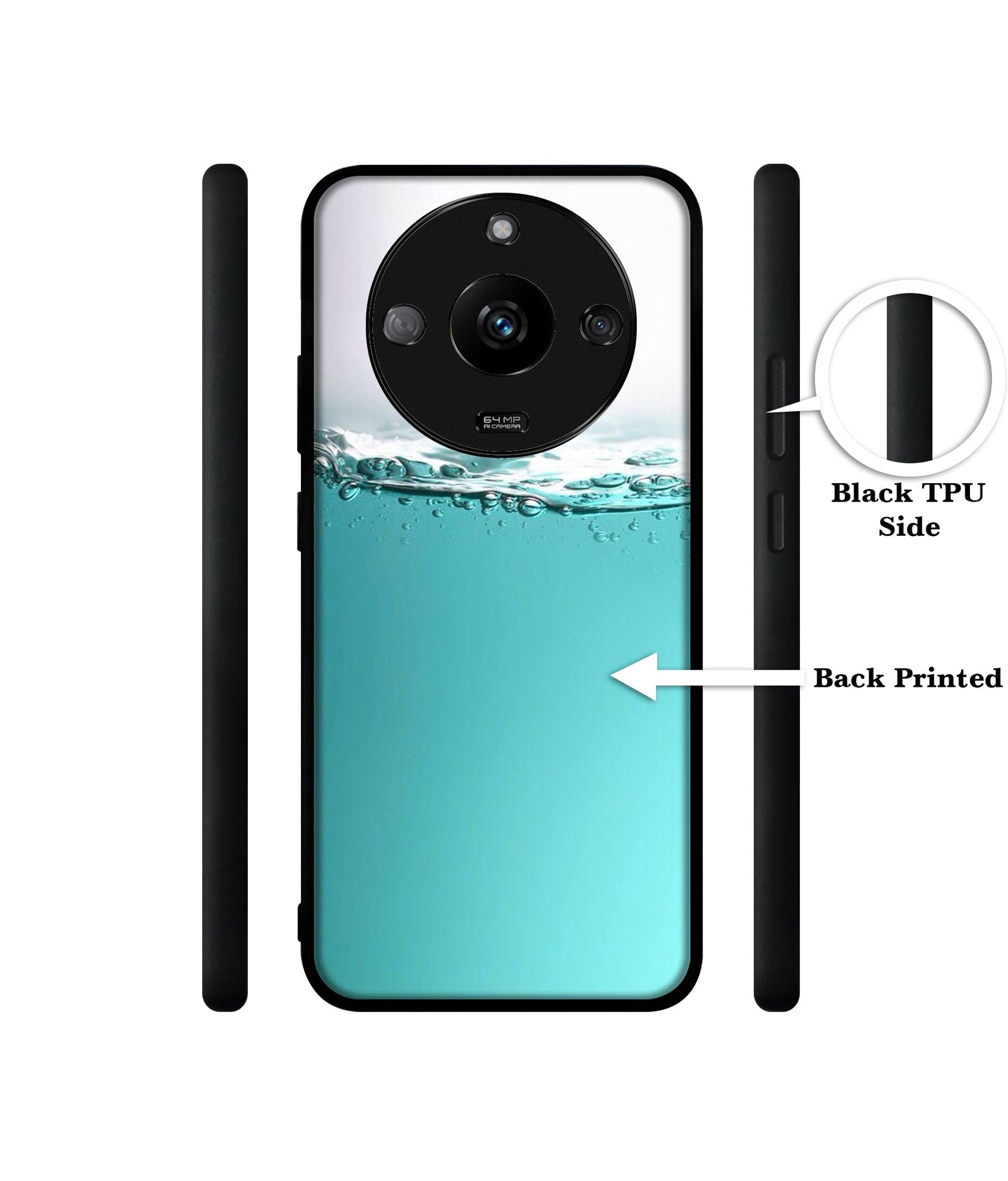 Half Fill Designer 2D Printed Back Case Cover for Realme Narzo 60 5G