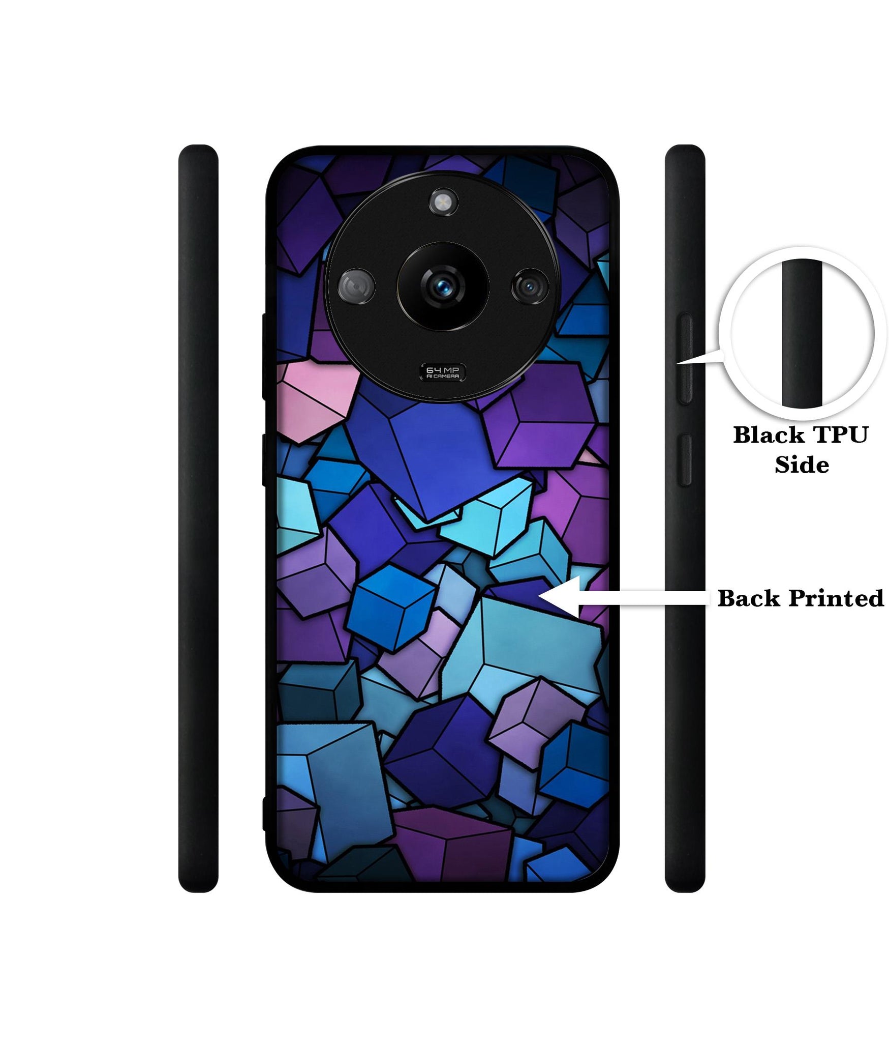 Color Box Designer 2D Printed Back Case Cover for Realme Narzo 60 5G
