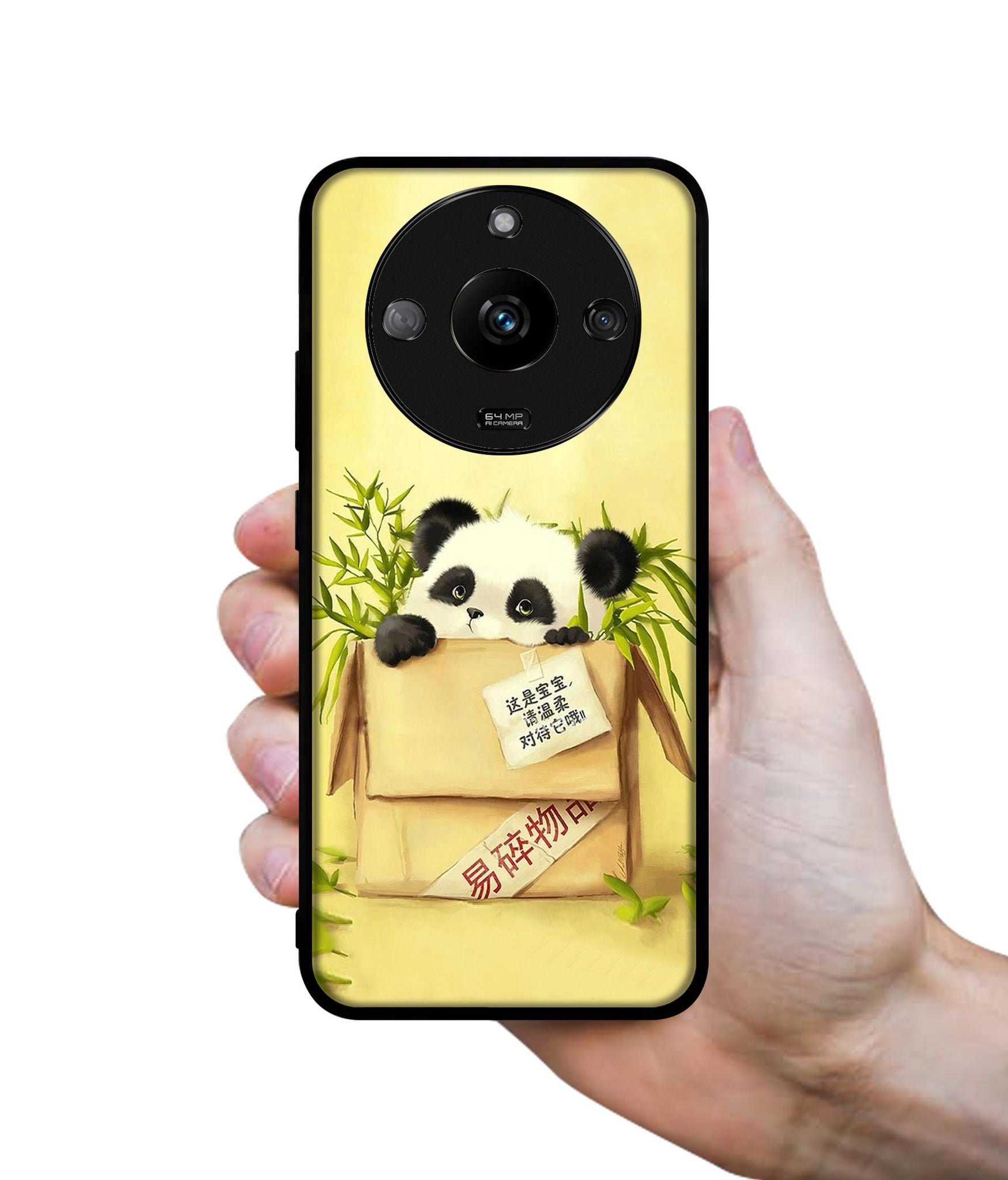 Panda In Box Designer 2D Printed Back Case Cover for Realme Narzo 60 5G