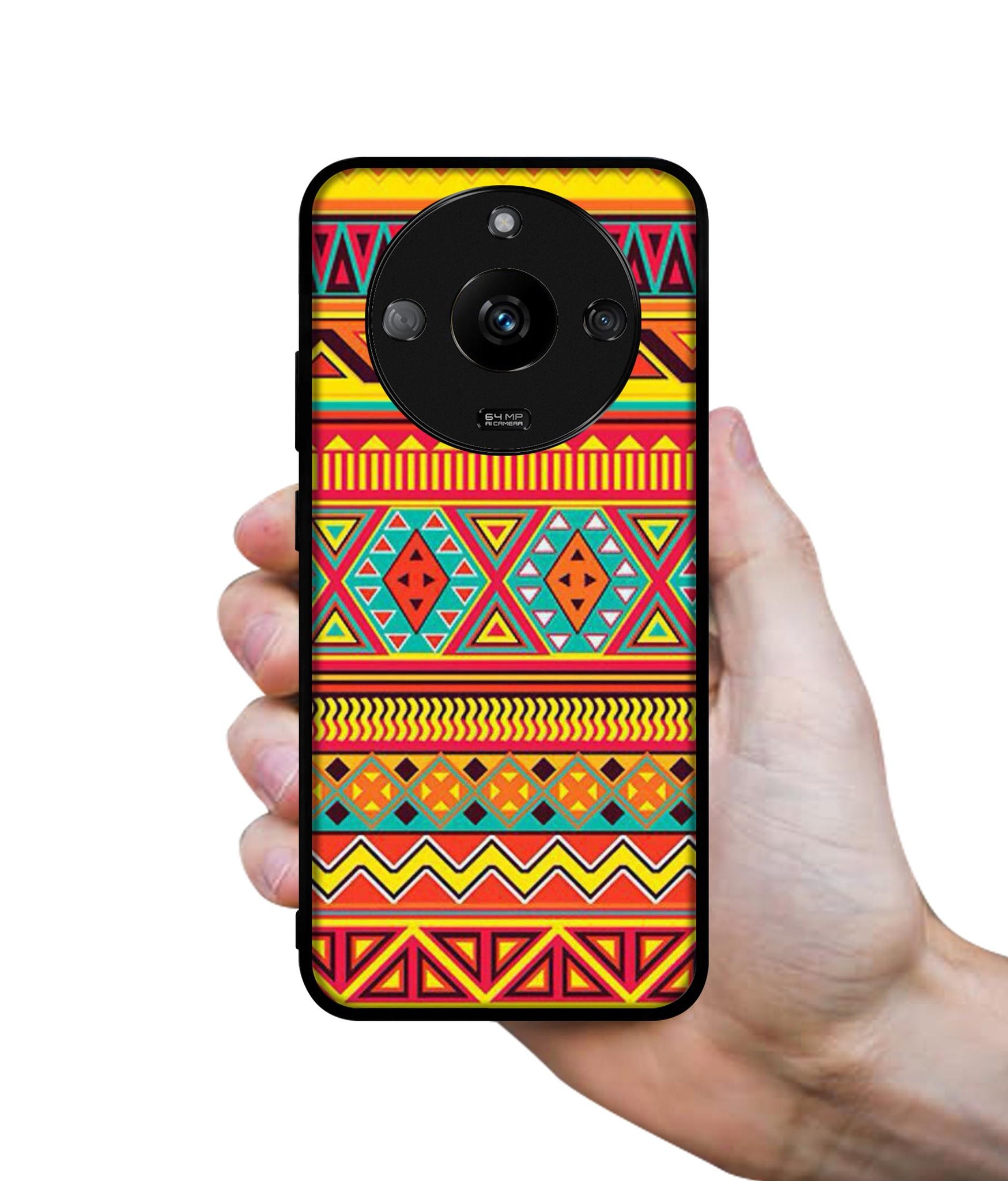 Artistic Rangoli Designer 2D Printed Back Case Cover for Realme Narzo 60 5G