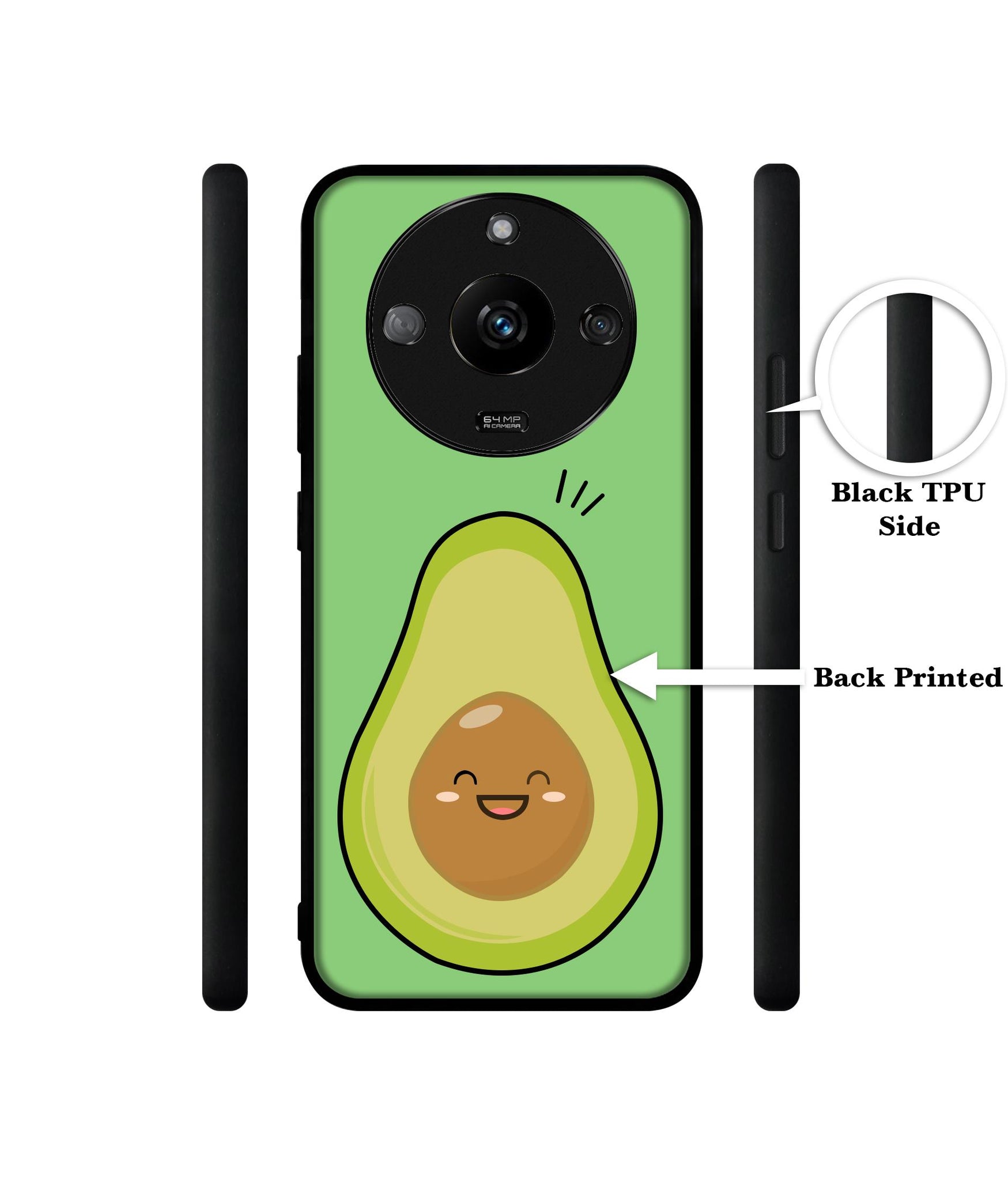 Avocados Designer 2D Printed Back Case Cover for Realme Narzo 60 5G