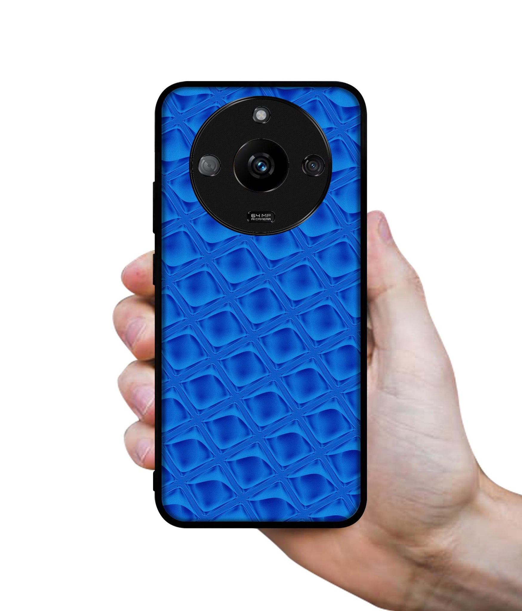 Blue Diamond Designer 2D Printed Back Case Cover for Realme Narzo 60 5G