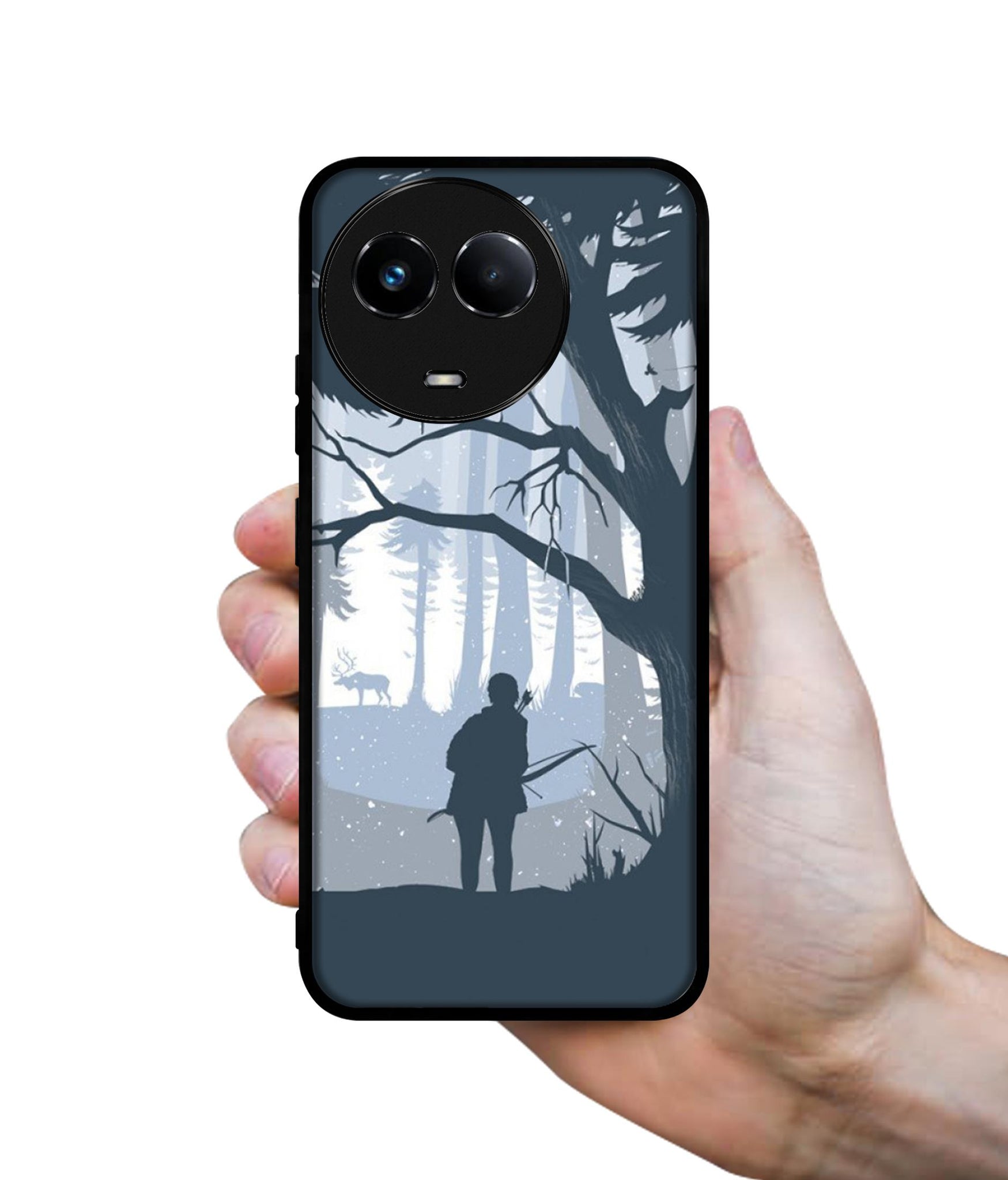 Hunter Designer 2D Printed Back Case Cover for Realme C67 5G