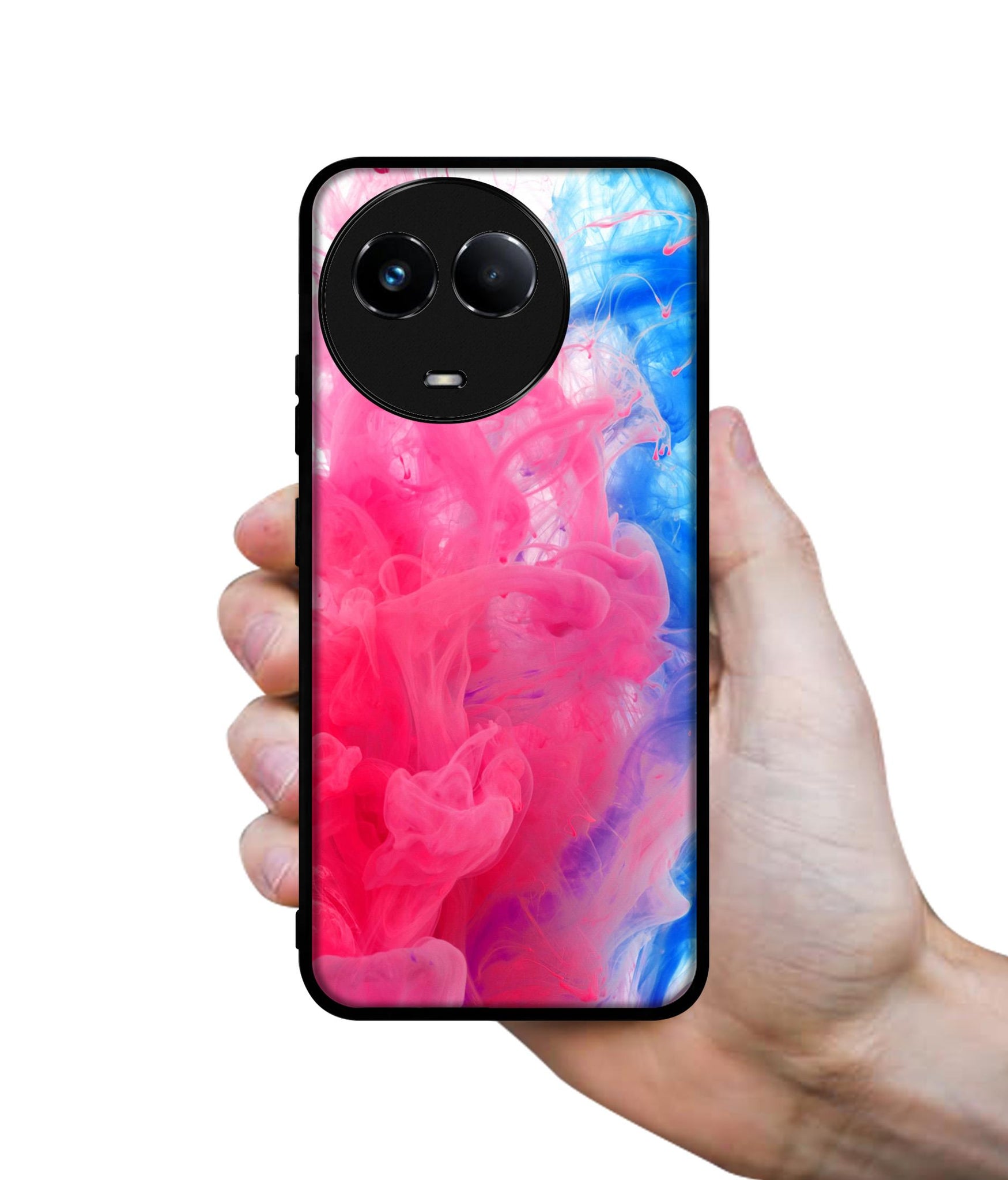 Fractal Paint Designer 2D Printed Back Case Cover for Realme C67 5G