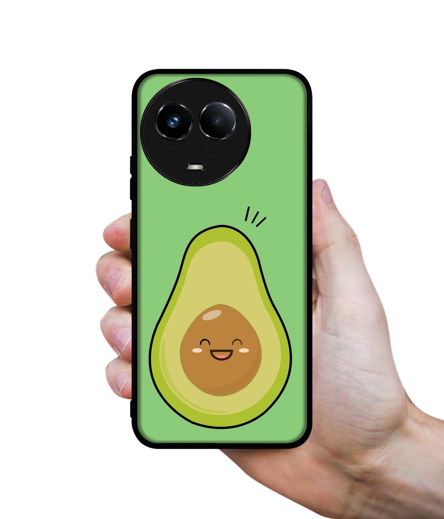 Avocados Designer 2D Printed Back Case Cover for Realme C67 5G