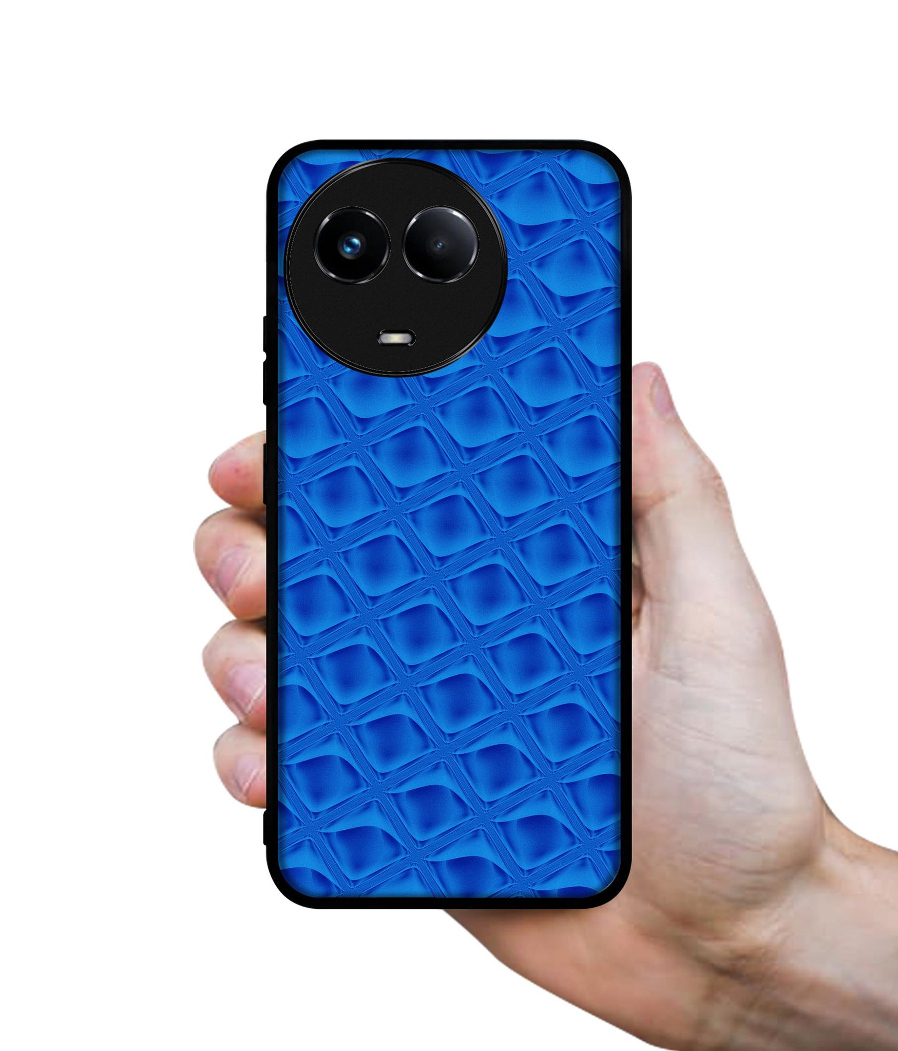 Blue Diamond Designer 2D Printed Back Case Cover for Realme C67 5G