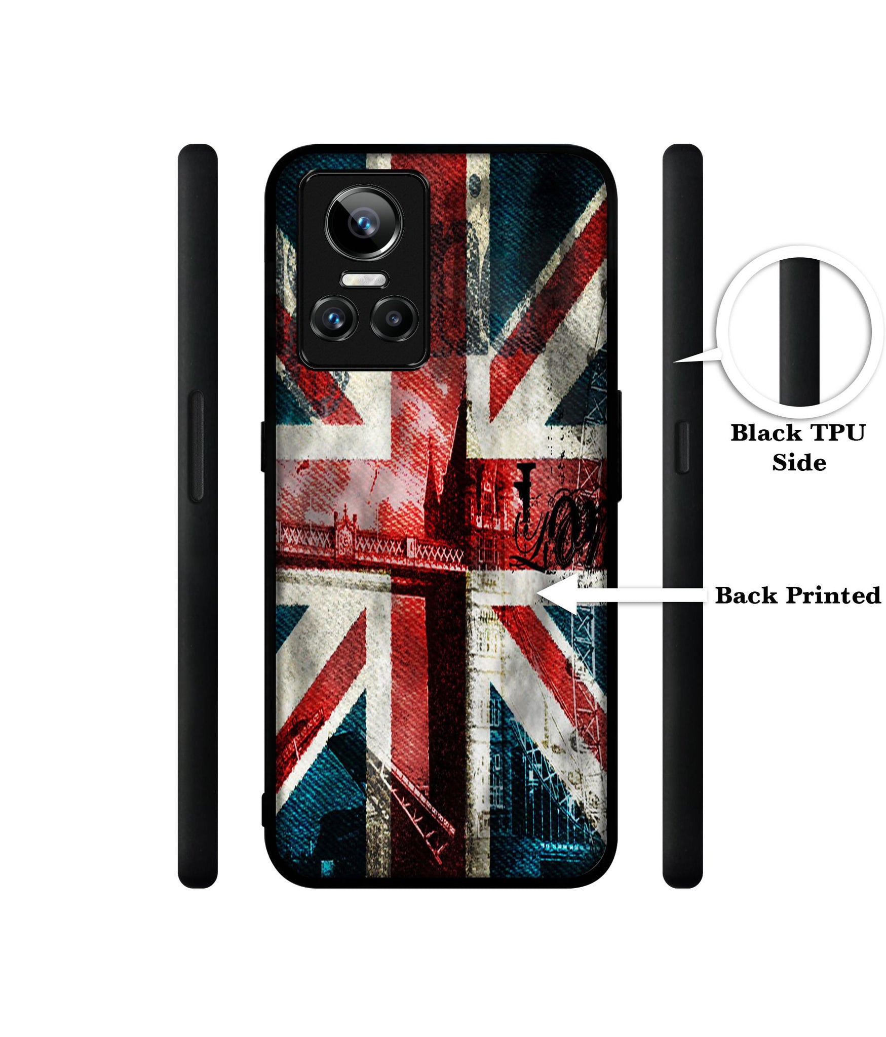 London Flag wallpaper Designer 2D Printed Back Case Cover for Realme GT Neo3 5G