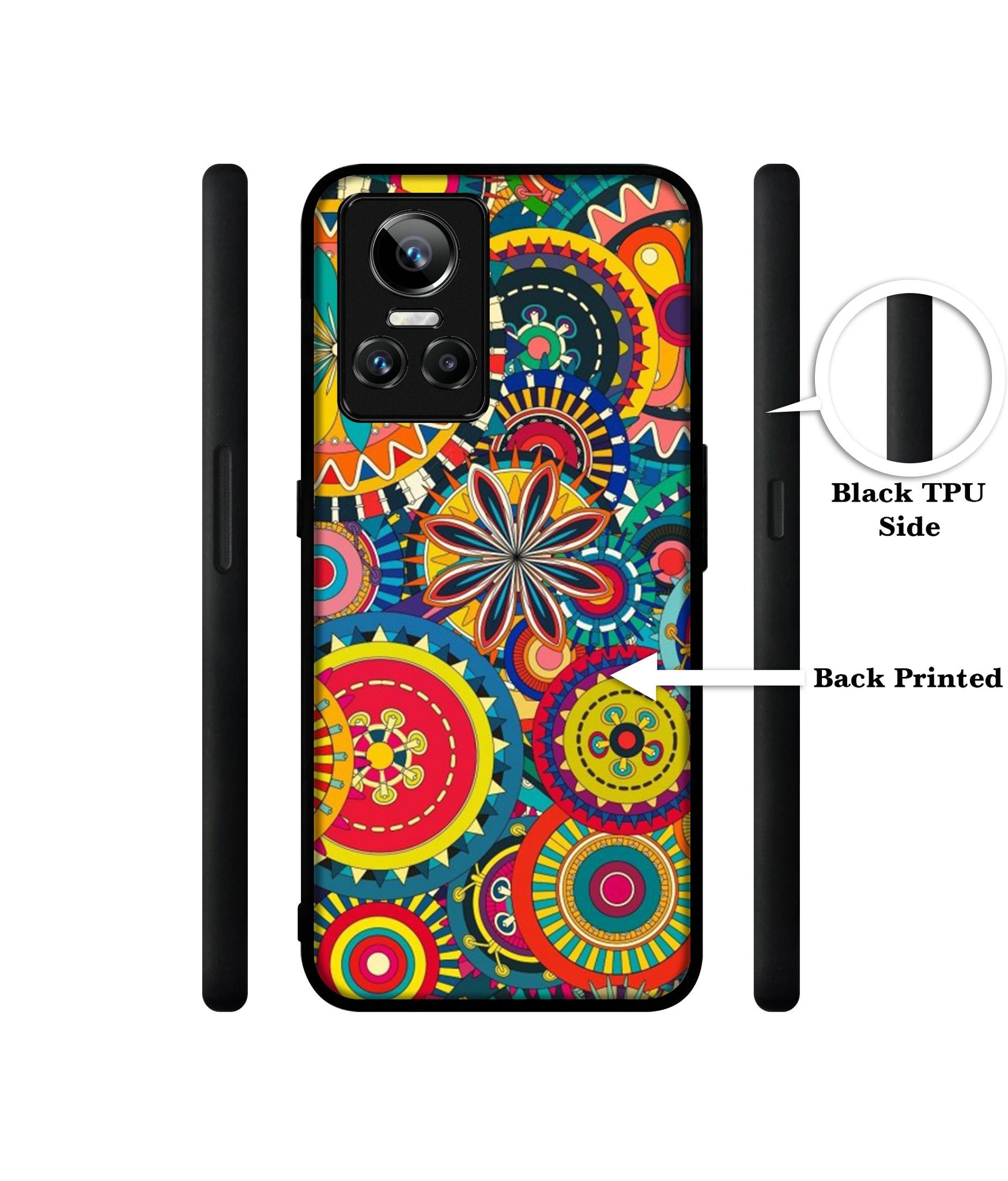 Ring Pattern Print Designer 2D Printed Back Case Cover for Realme GT Neo3 5G