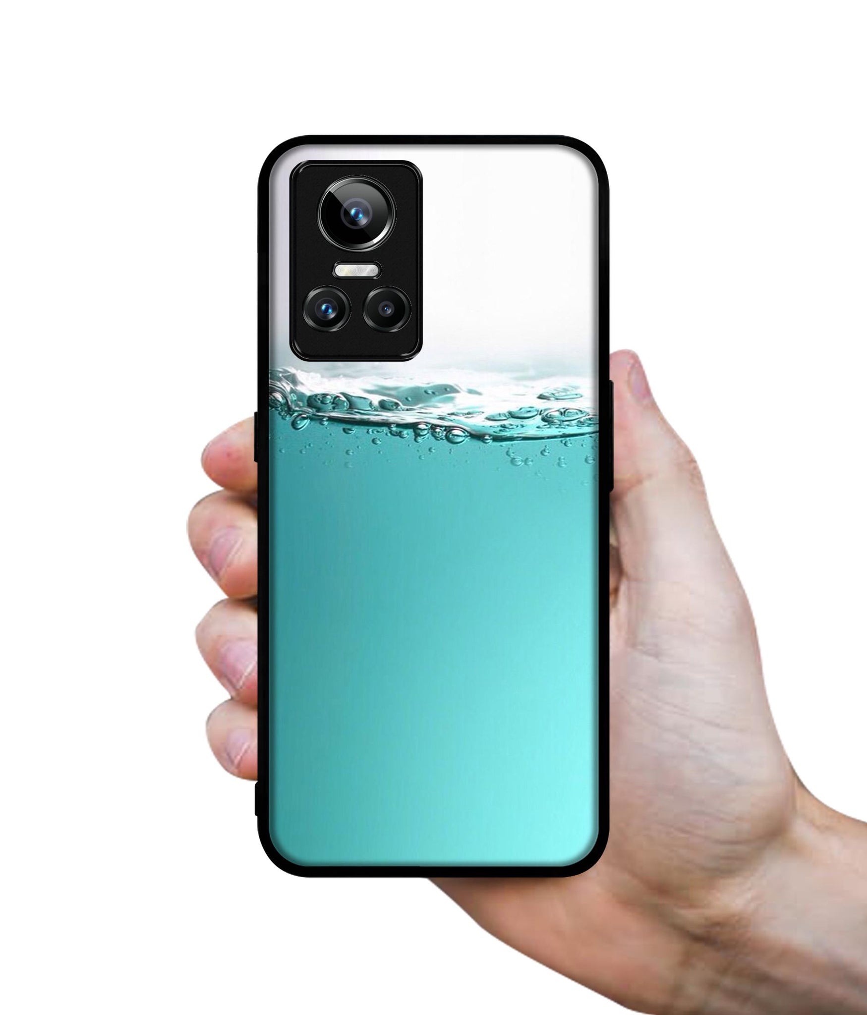 Half Fill Designer 2D Printed Back Case Cover for Realme GT Neo3 5G