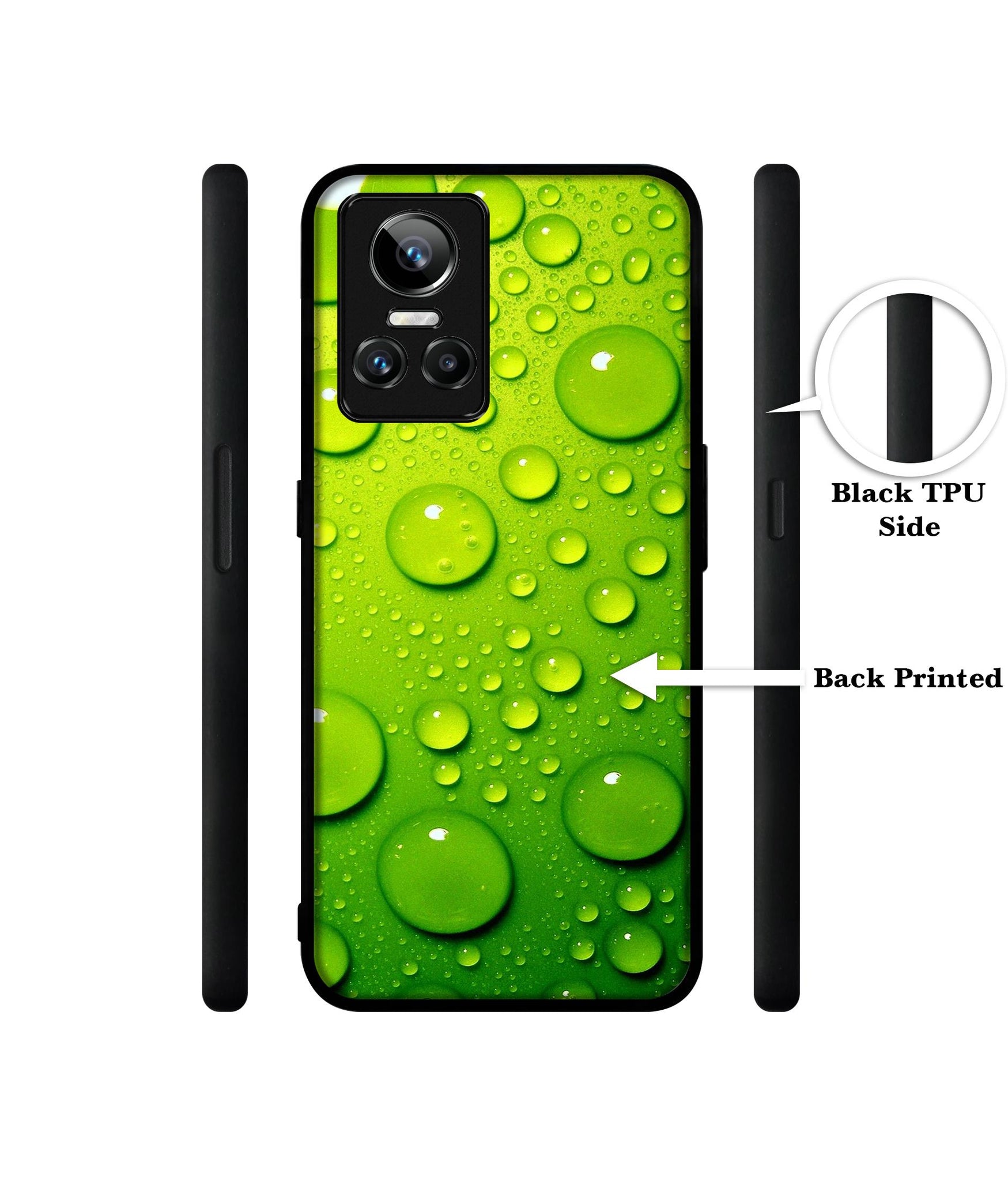 Green Bubbles Designer 2D Printed Back Case Cover for Realme GT Neo3 5G