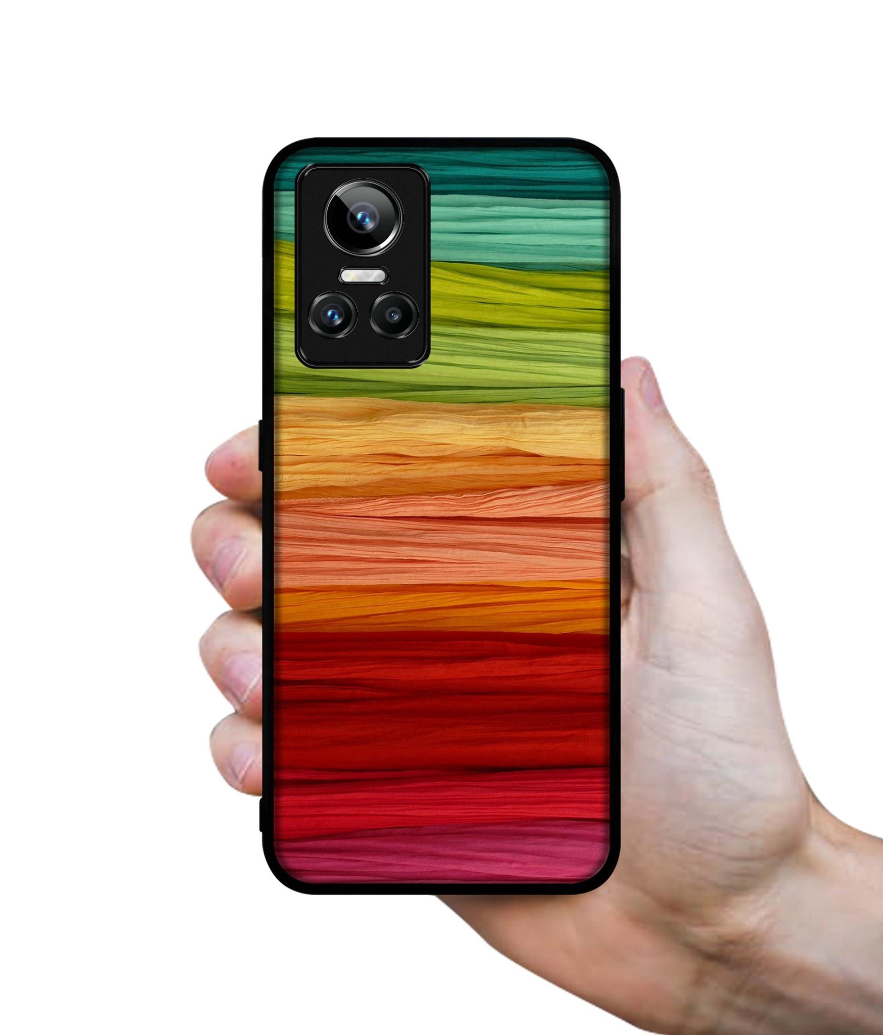 Colorful Thread Designer 2D Printed Back Case Cover for Realme GT Neo3 5G