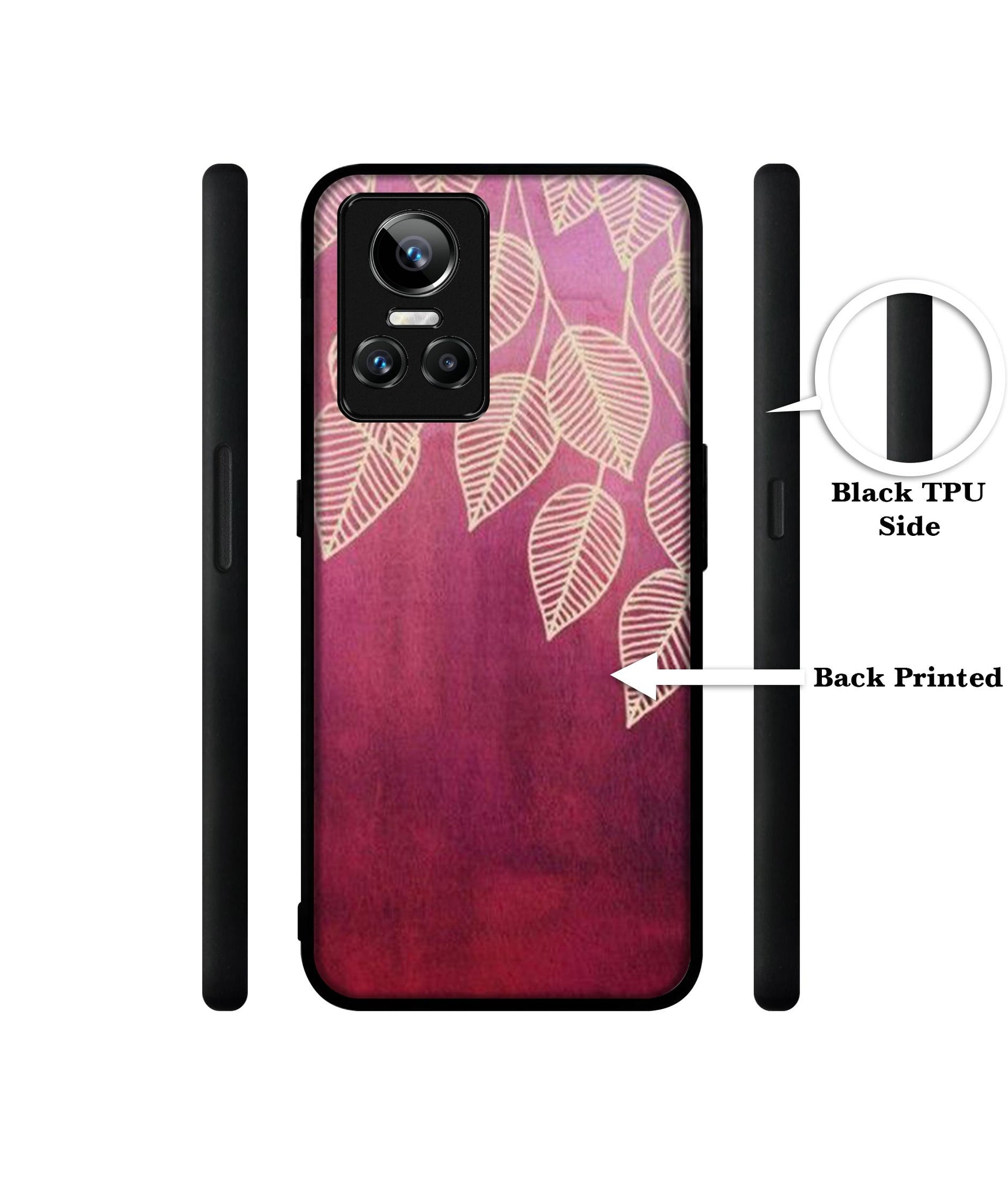 Leaf Pattern Designer 2D Printed Back Case Cover for Realme GT Neo3 5G
