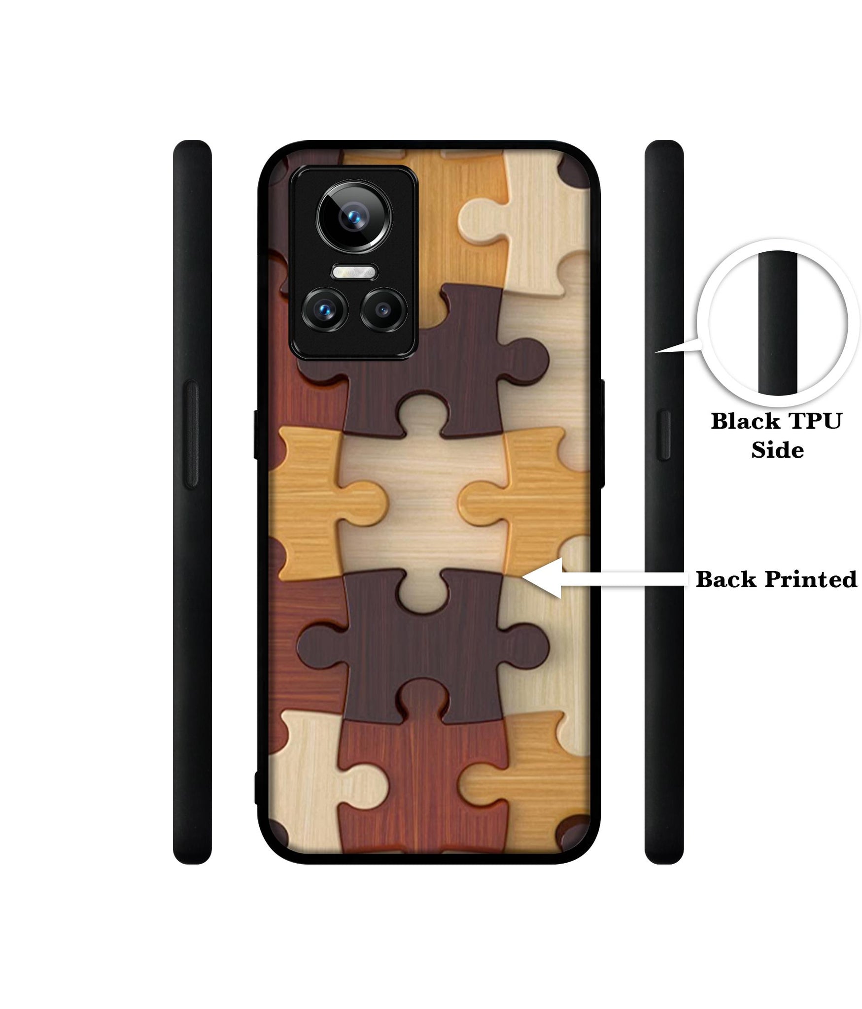 Puzzle Pattern Designer 2D Printed Back Case Cover for Realme GT Neo3 5G