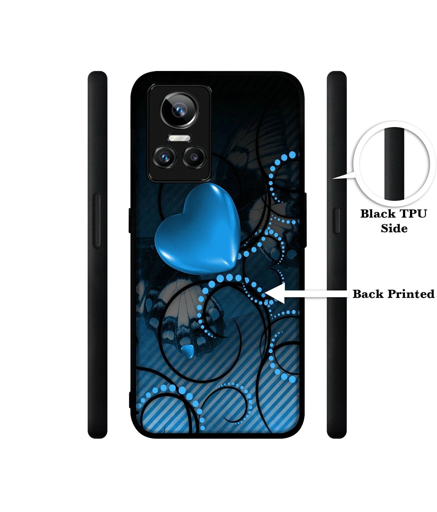 Hart Designer 2D Printed Back Case Cover for Realme GT Neo3 5G