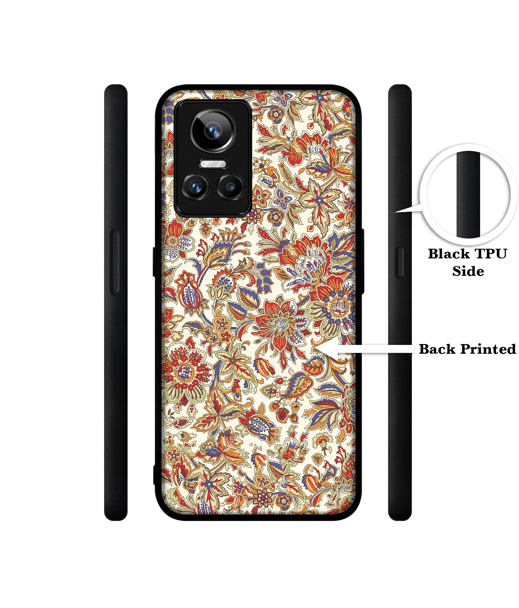 Floral Designer 2D Printed Back Case Cover for Realme GT Neo3 5G