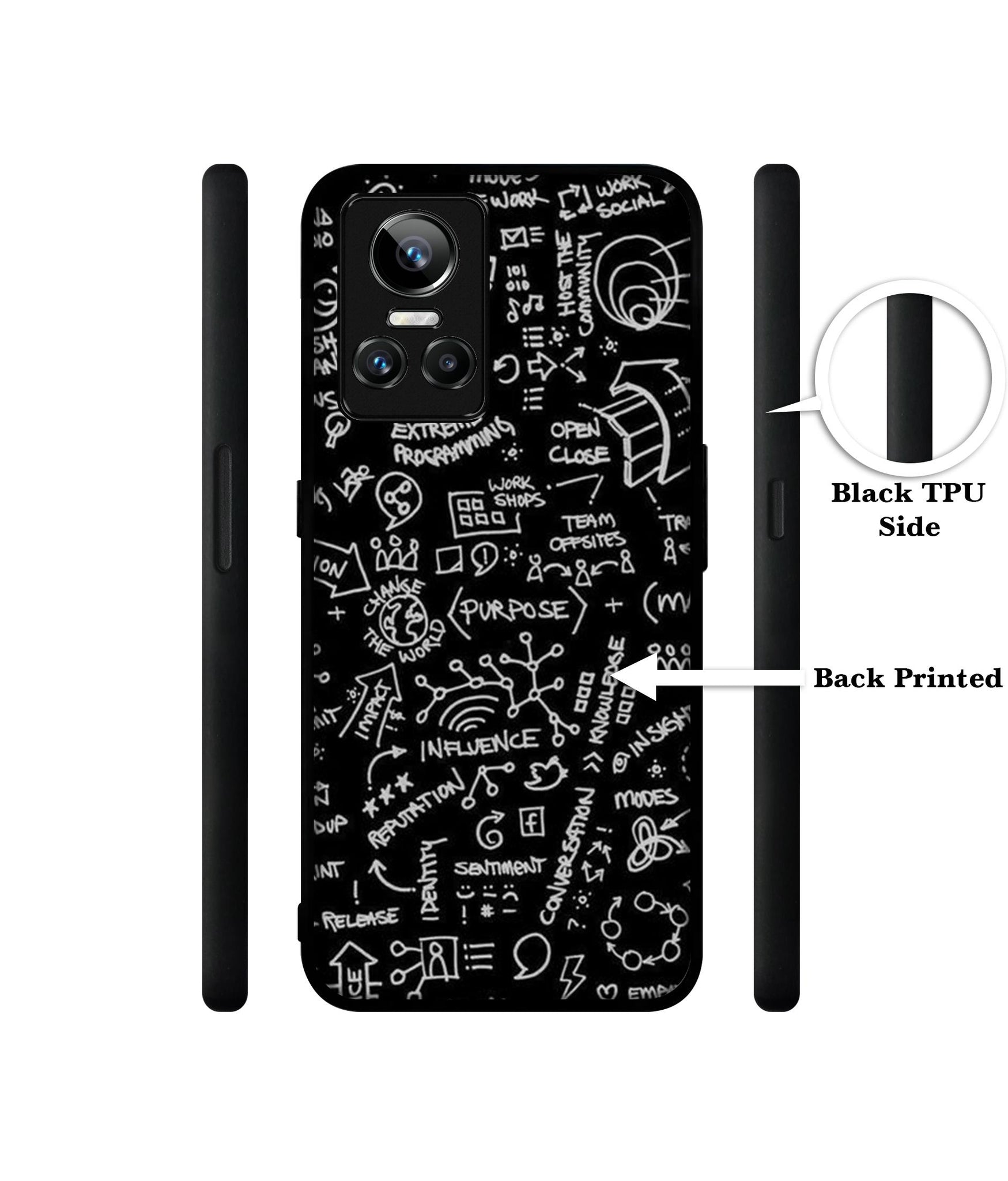Formulas Designer 2D Printed Back Case Cover for Realme GT Neo3 5G