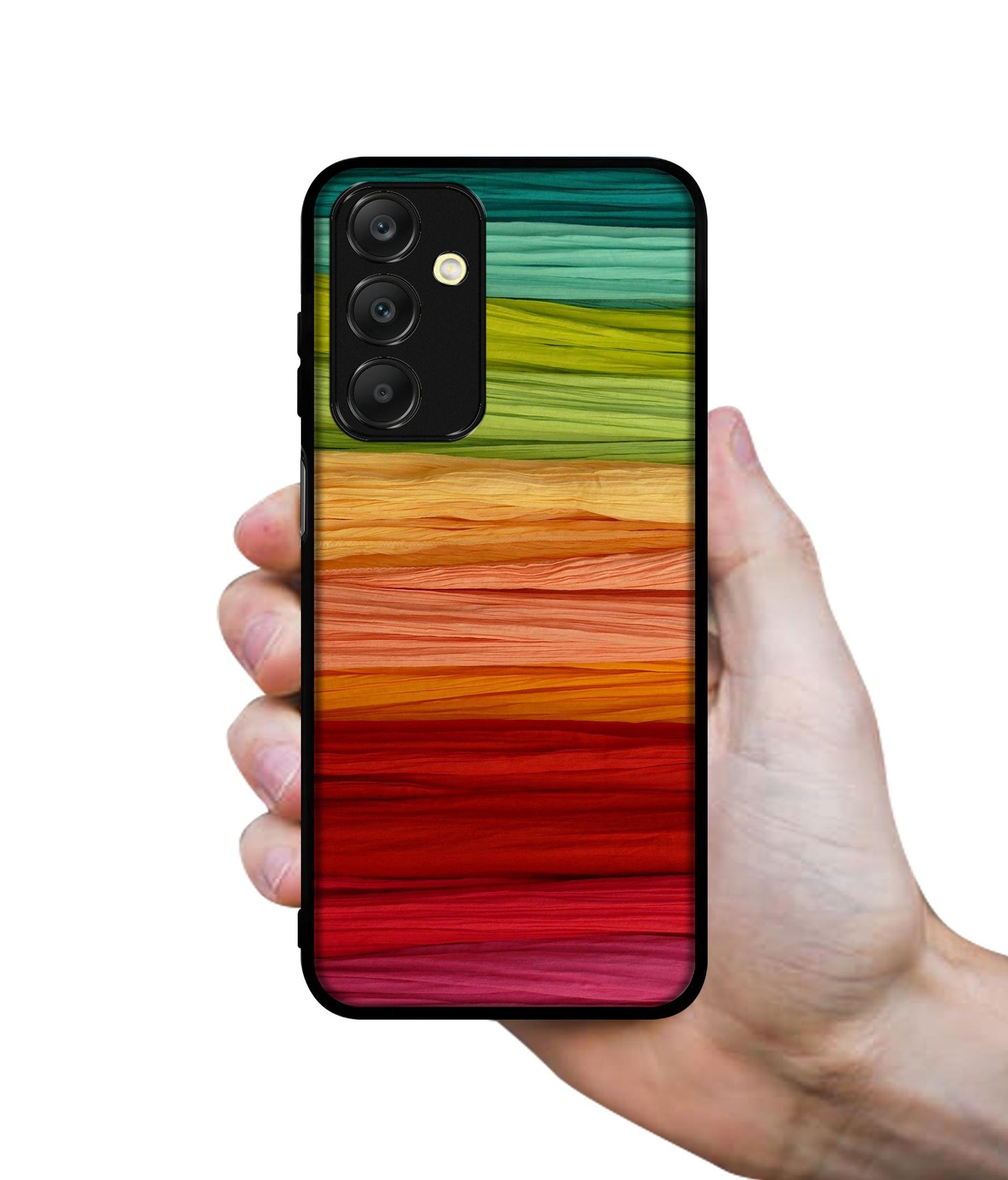Colorful Thread Designer 2D Printed Back Case Cover for Samsung Galaxy A25 5G
