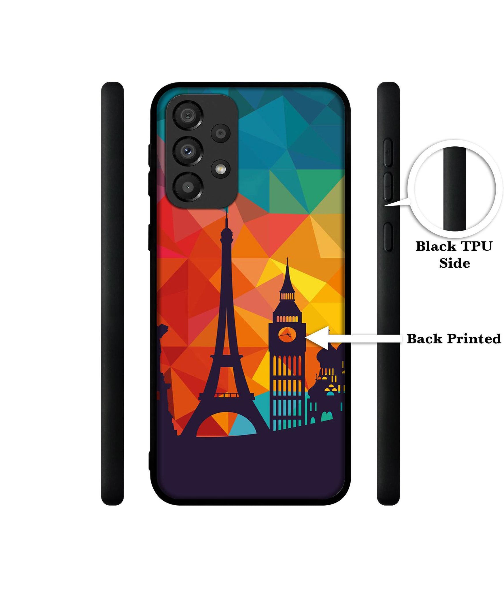 Colored Paris Designer 2D Printed Back Case Cover for Samsung Galaxy A33 5G