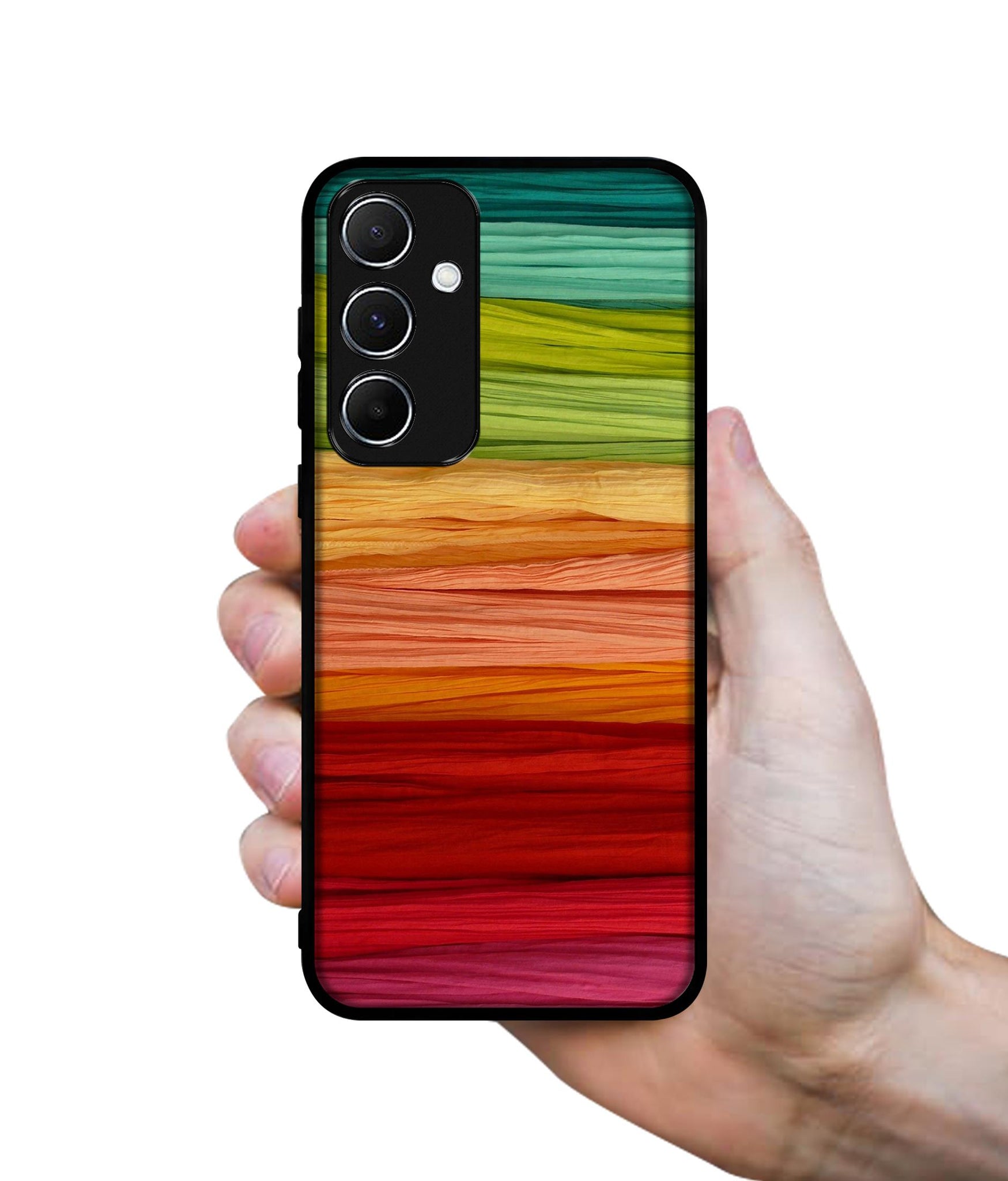 Colorful Thread Designer 2D Printed Back Case Cover for Samsung Galaxy A55 5G