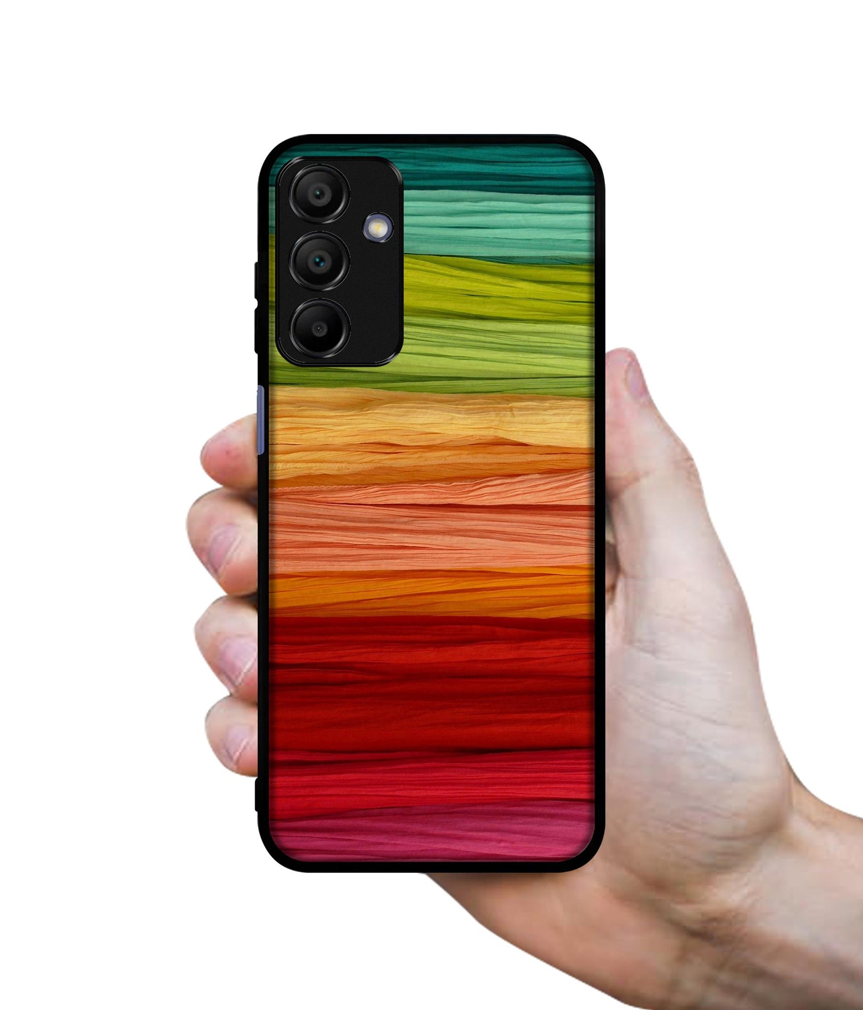 Colorful Thread Designer 2D Printed Back Case Cover for Samsung Galaxy A15 4G / A15 5G