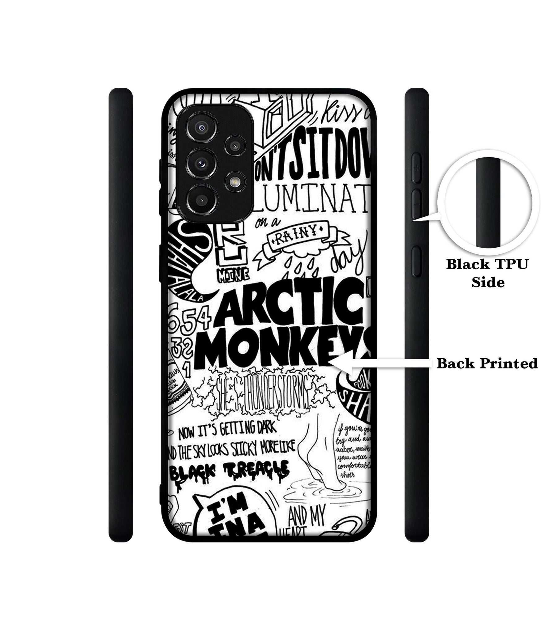 Arctic Monkeys Pattern Designer 2D Printed Back Case Cover for Samsung Galaxy A23 4G / A23 5G