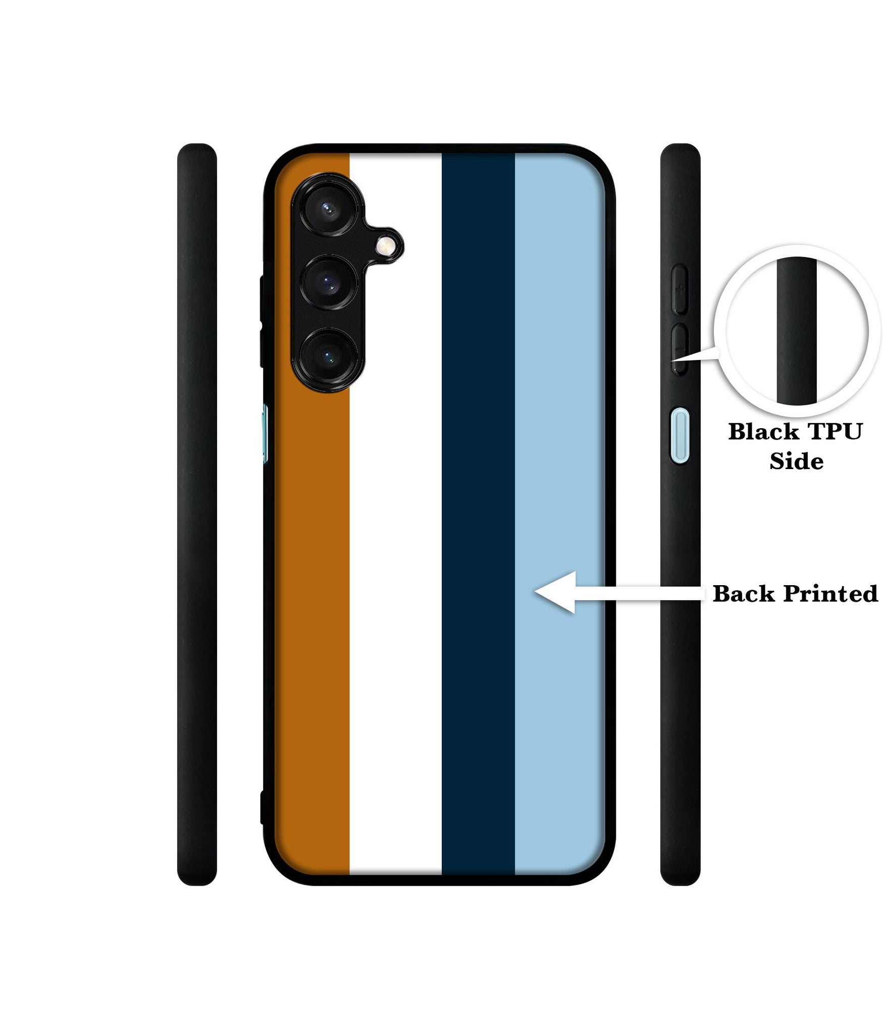 Color Stripes Designer 2D Printed Back Case Cover for Samsung Galaxy F54 5G