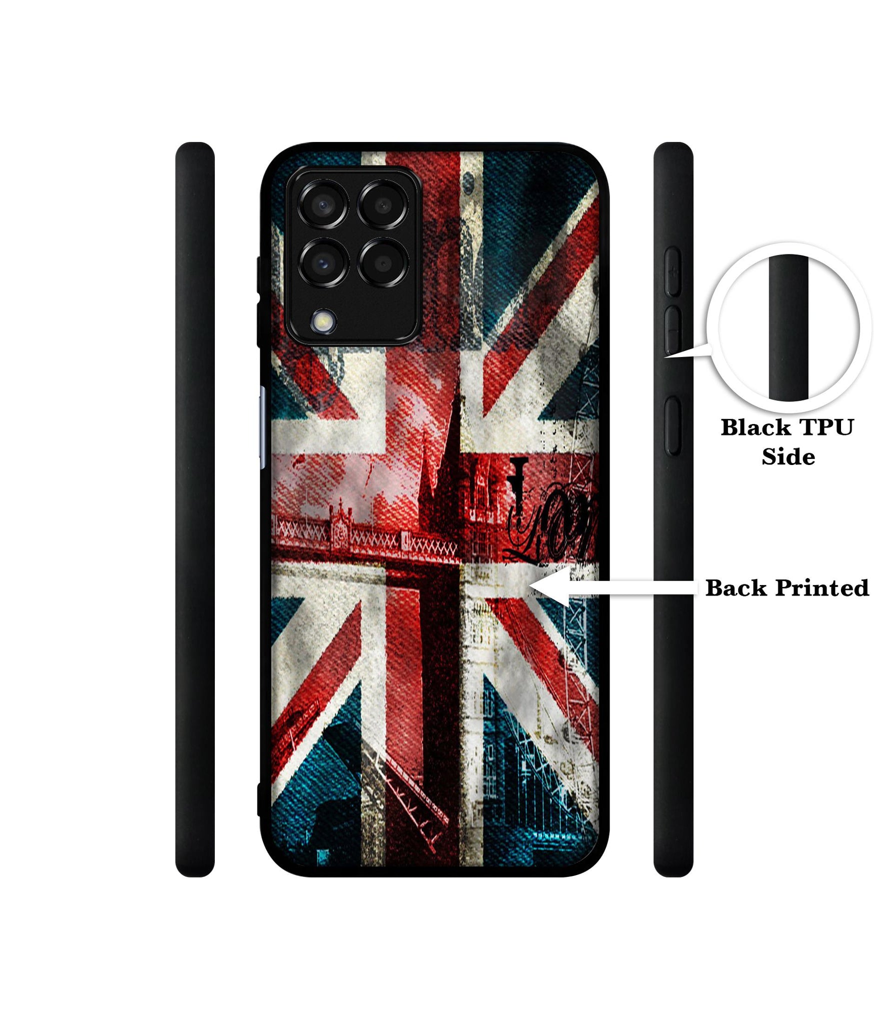 London Flag wallpaper Designer 2D Printed Back Case Cover for Samsung Galaxy M33 5G