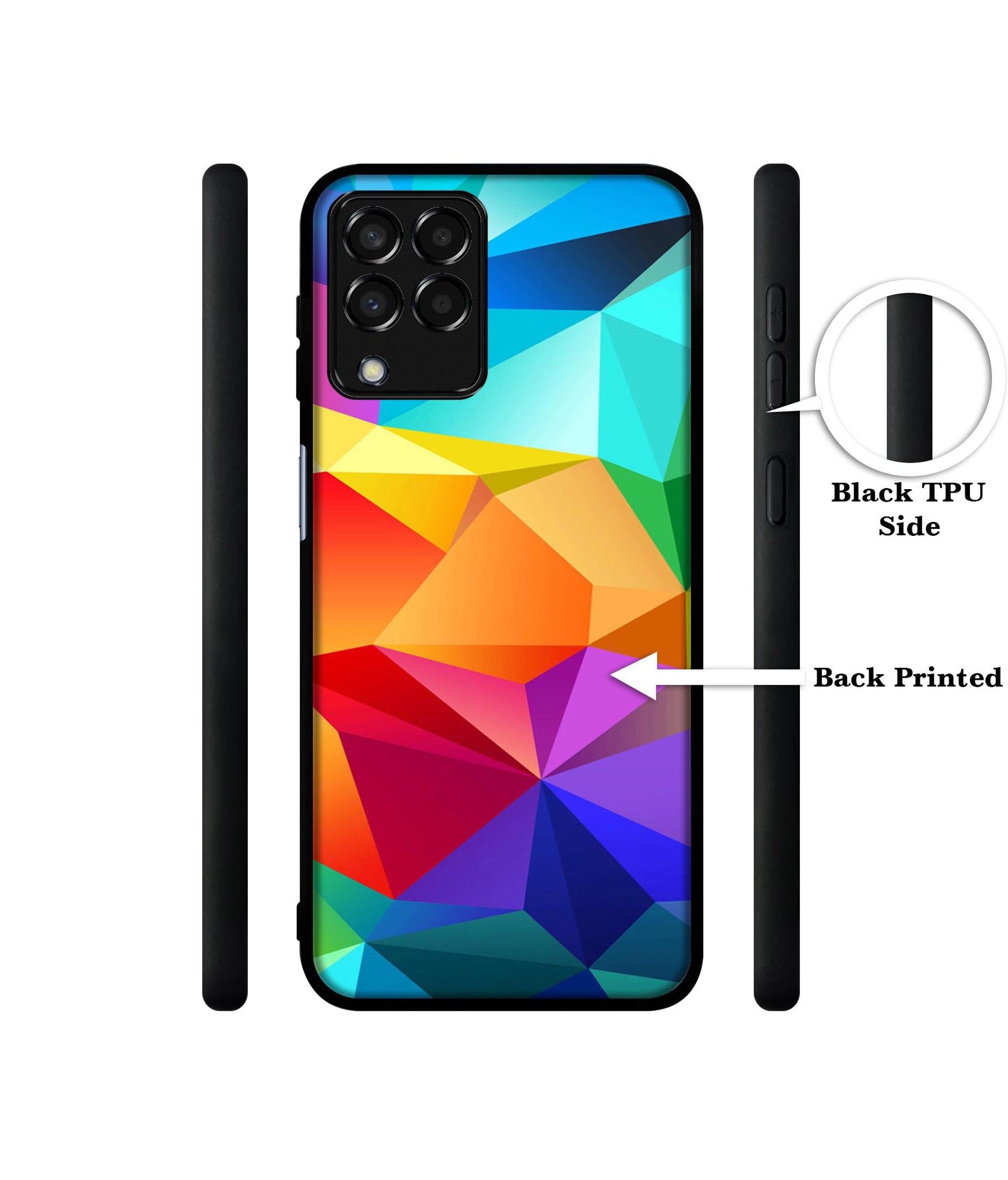 Colorful Pattern Designer 2D Printed Back Case Cover for Samsung Galaxy M33 5G