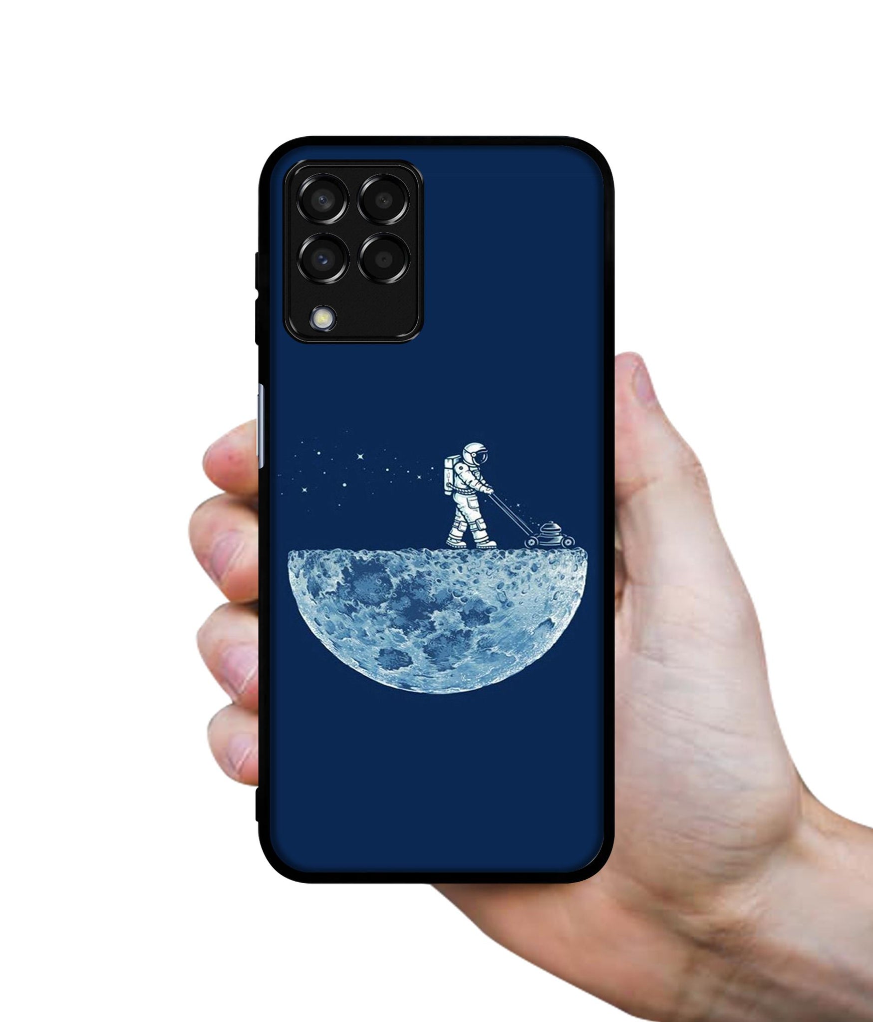 Moon Walk Designer 2D Printed Back Case Cover for Samsung Galaxy M33 5G