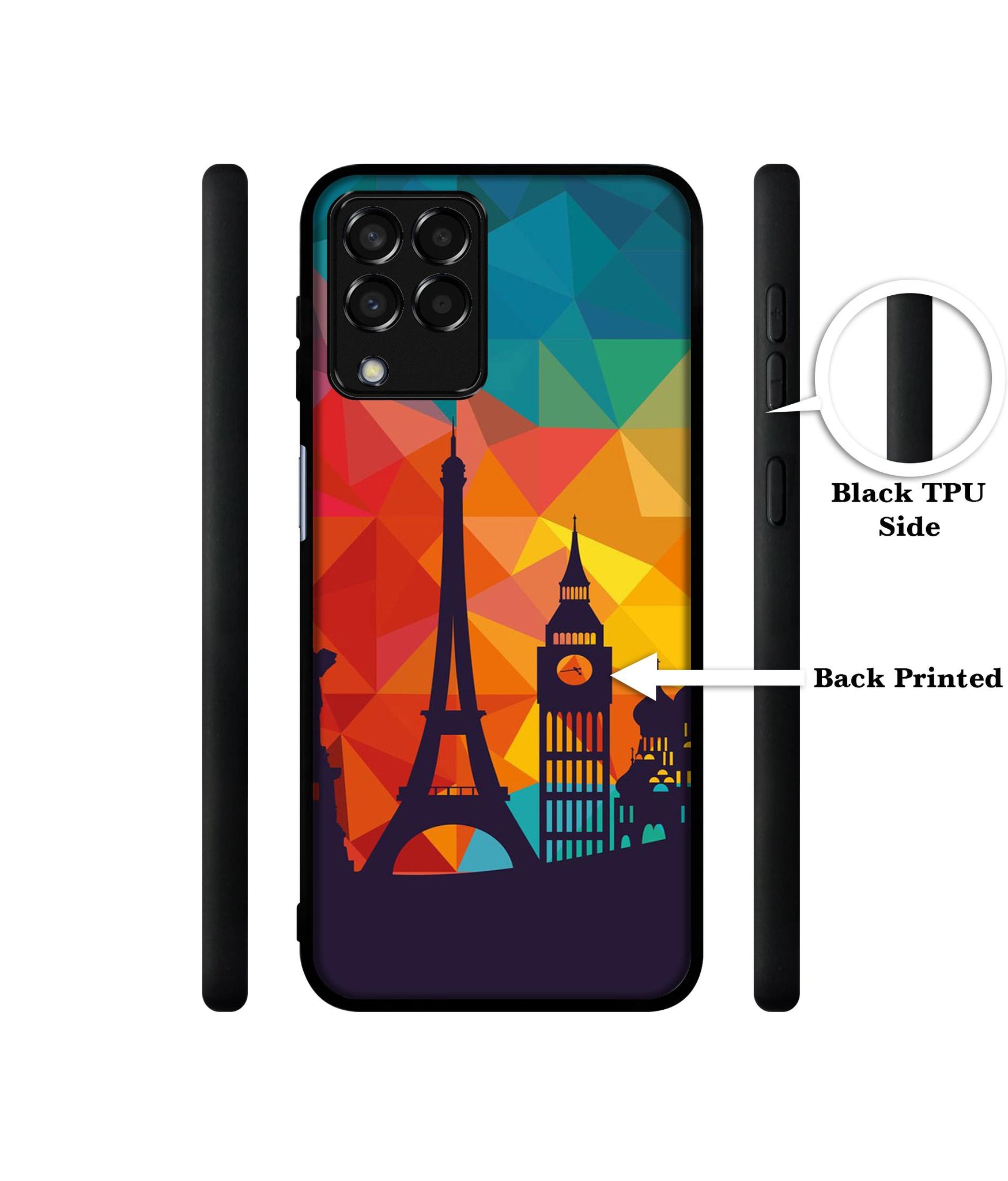 Colored Paris Designer 2D Printed Back Case Cover for Samsung Galaxy M33 5G