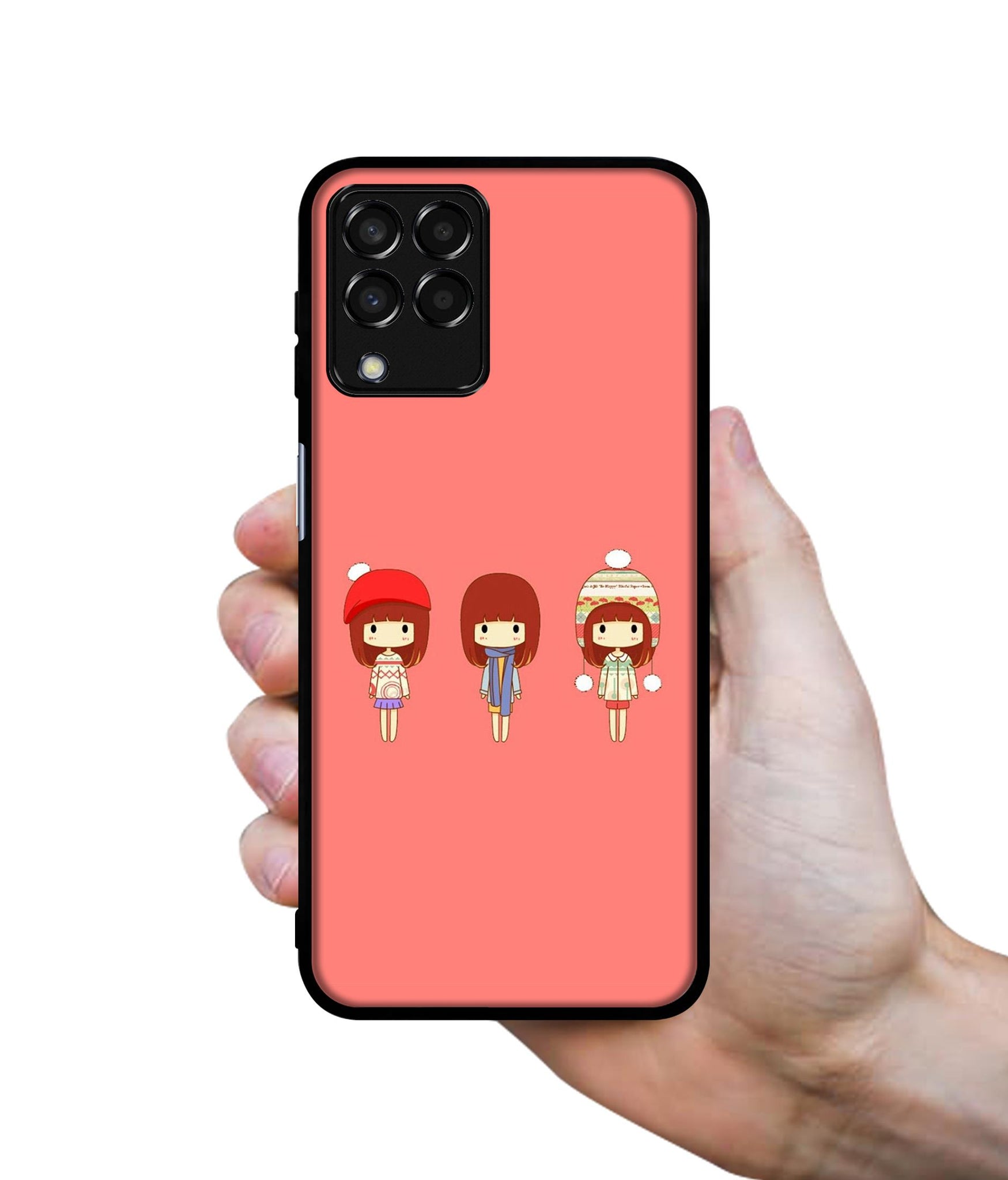 Cute Girls Designer 2D Printed Back Case Cover for Samsung Galaxy M33 5G