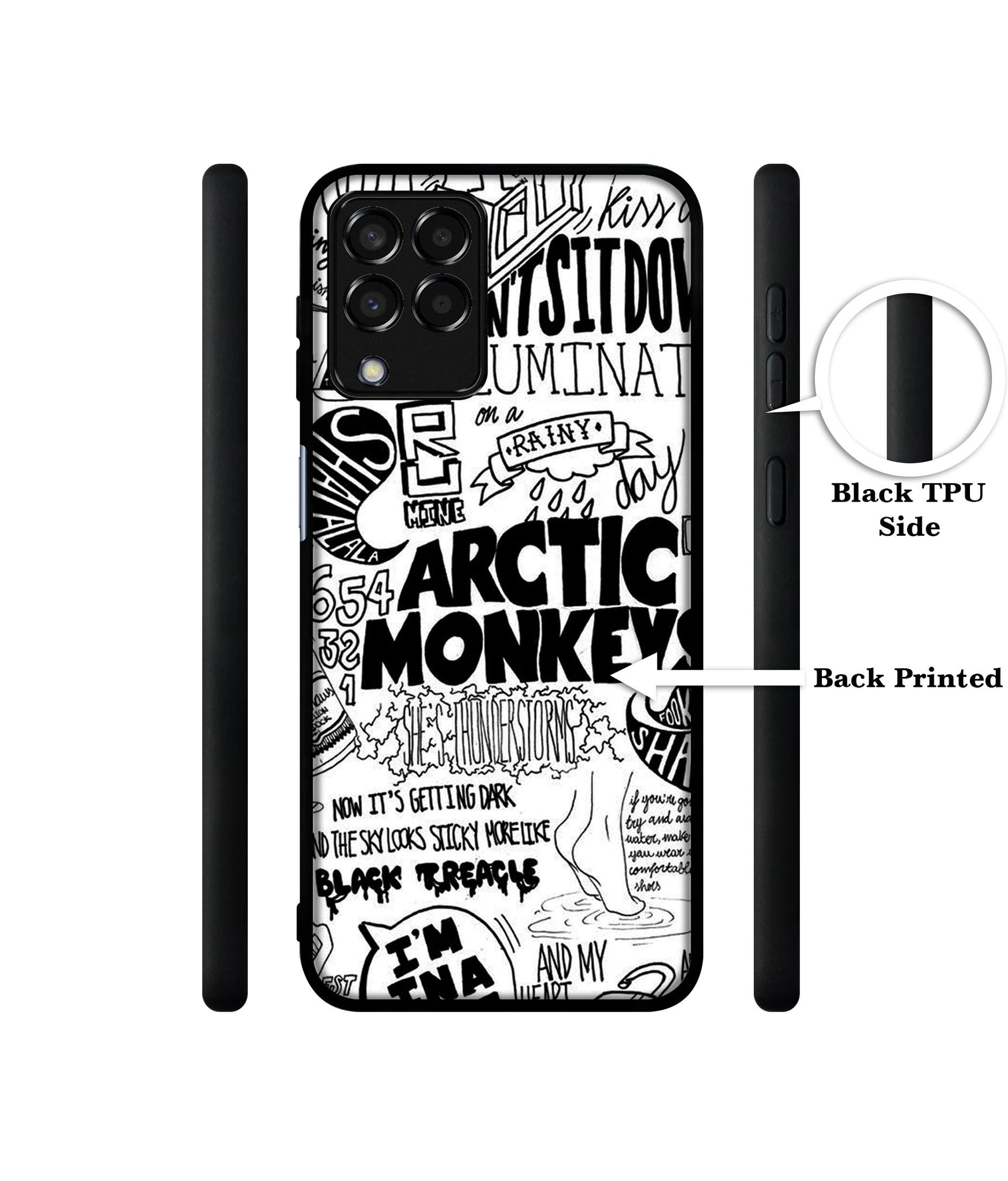 Arctic Monkeys Pattern Designer 2D Printed Back Case Cover for Samsung Galaxy M33 5G