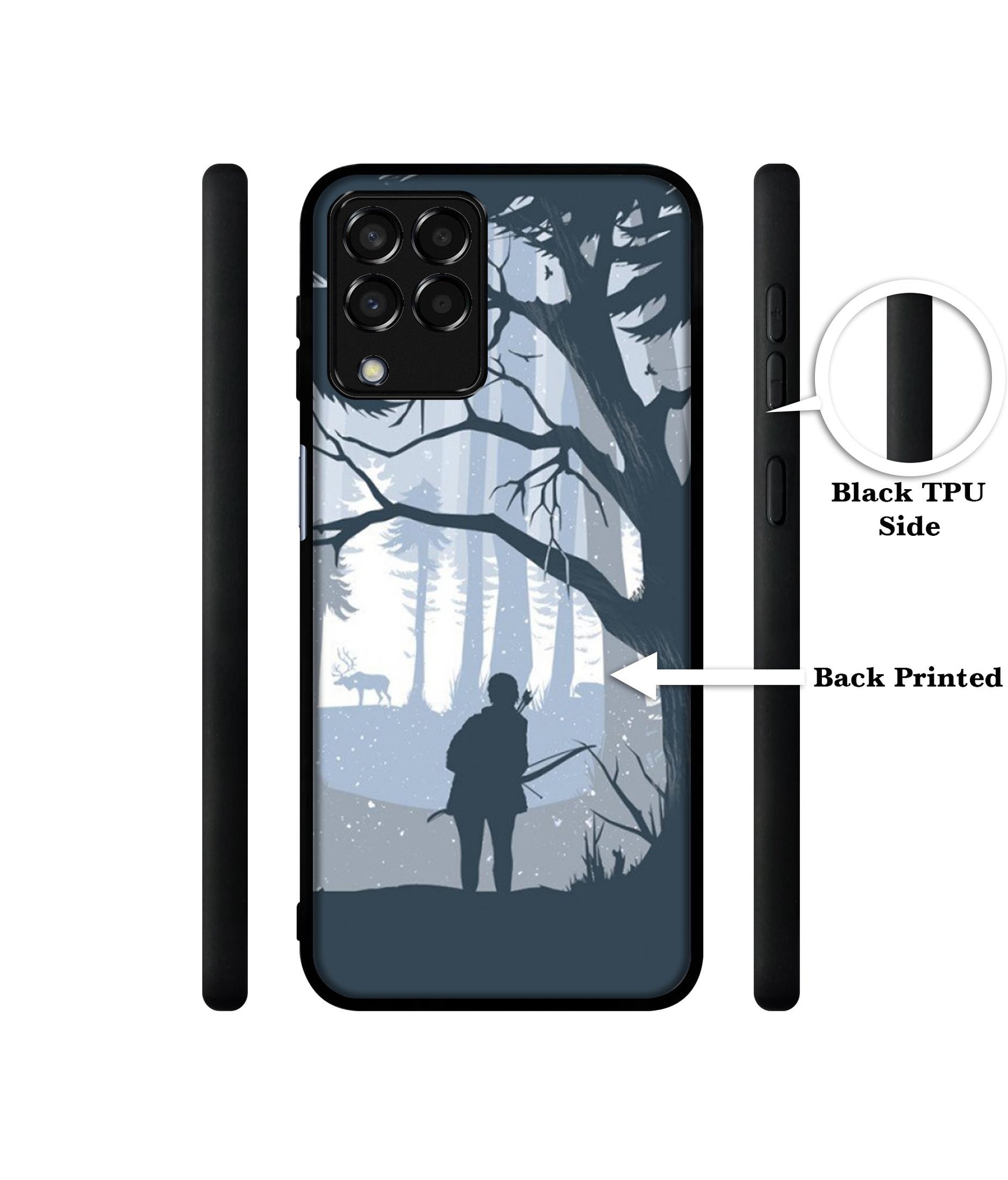 Hunter Designer 2D Printed Back Case Cover for Samsung Galaxy M33 5G