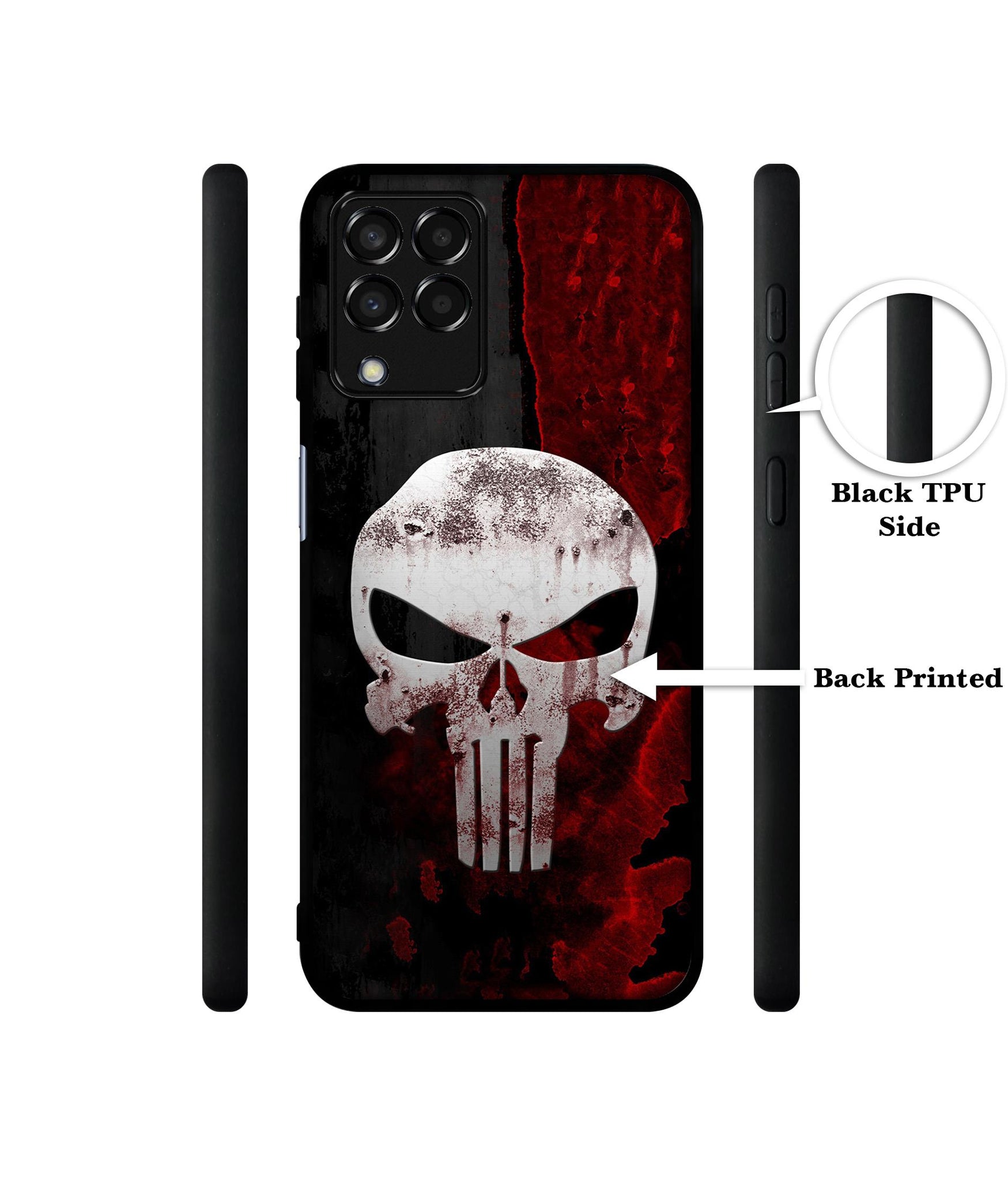 Punisher Skull Designer 2D Printed Back Case Cover for Samsung Galaxy M33 5G