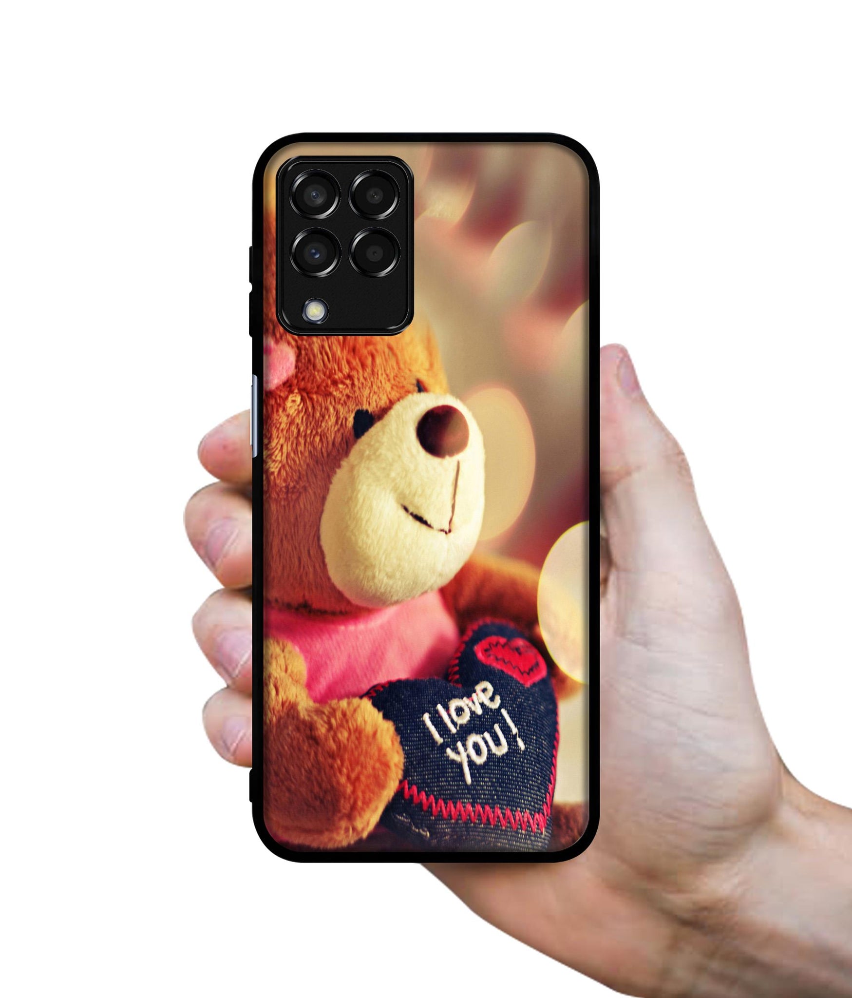 Teddy Bear Designer 2D Printed Back Case Cover for Samsung Galaxy M33 5G
