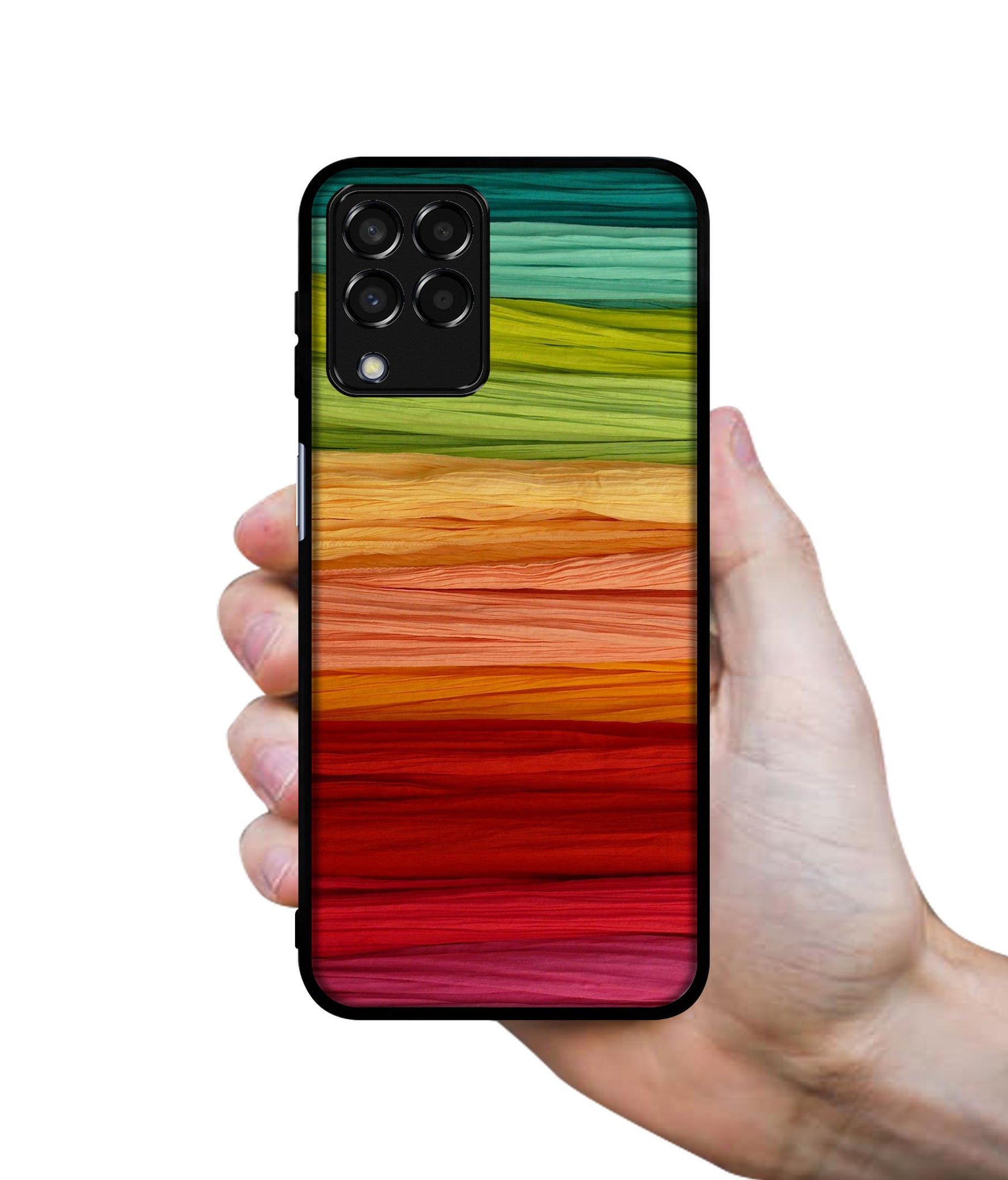 Colorful Thread Designer 2D Printed Back Case Cover for Samsung Galaxy M33 5G