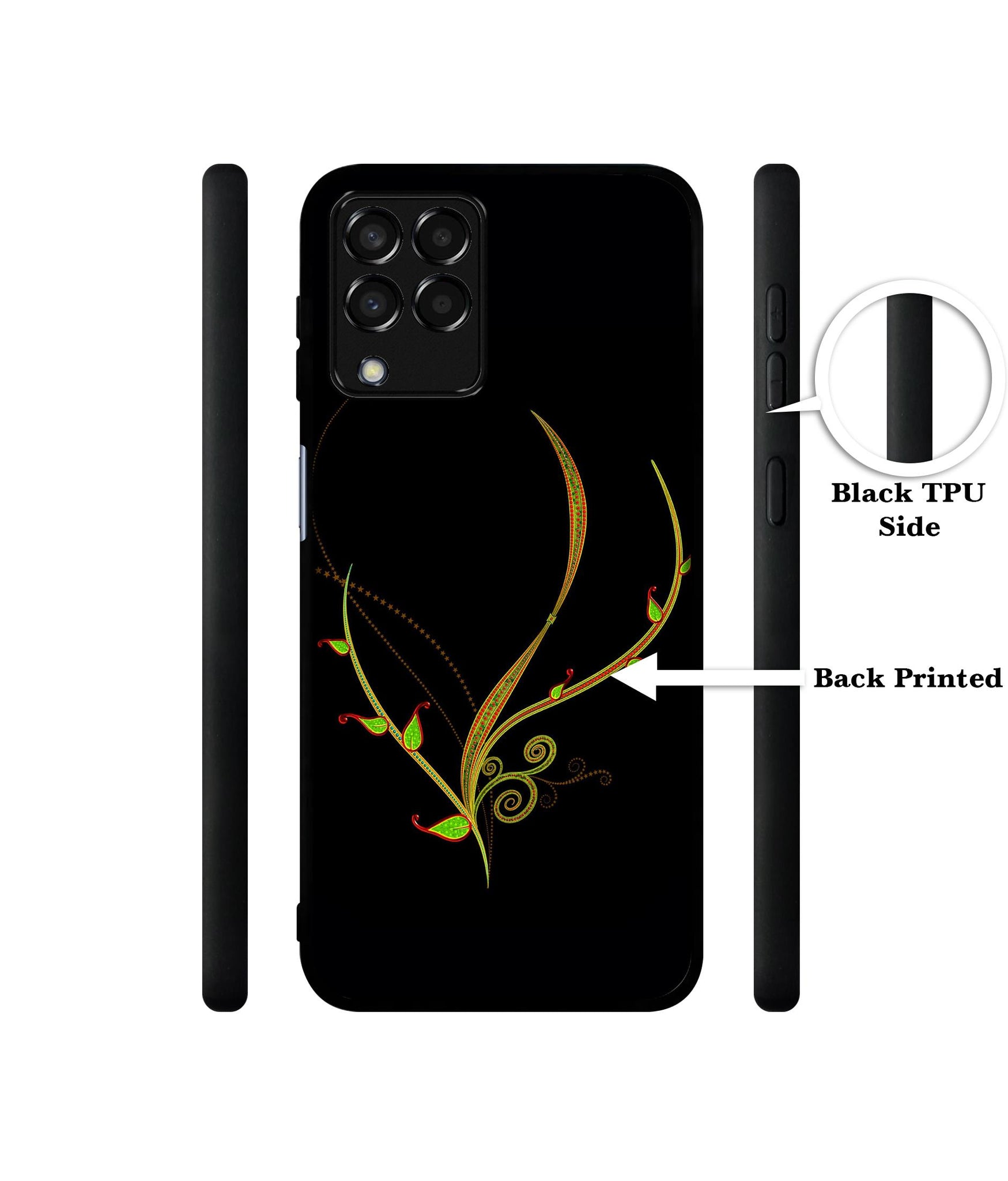 Yellow Pattern Designer 2D Printed Back Case Cover for Samsung Galaxy M33 5G