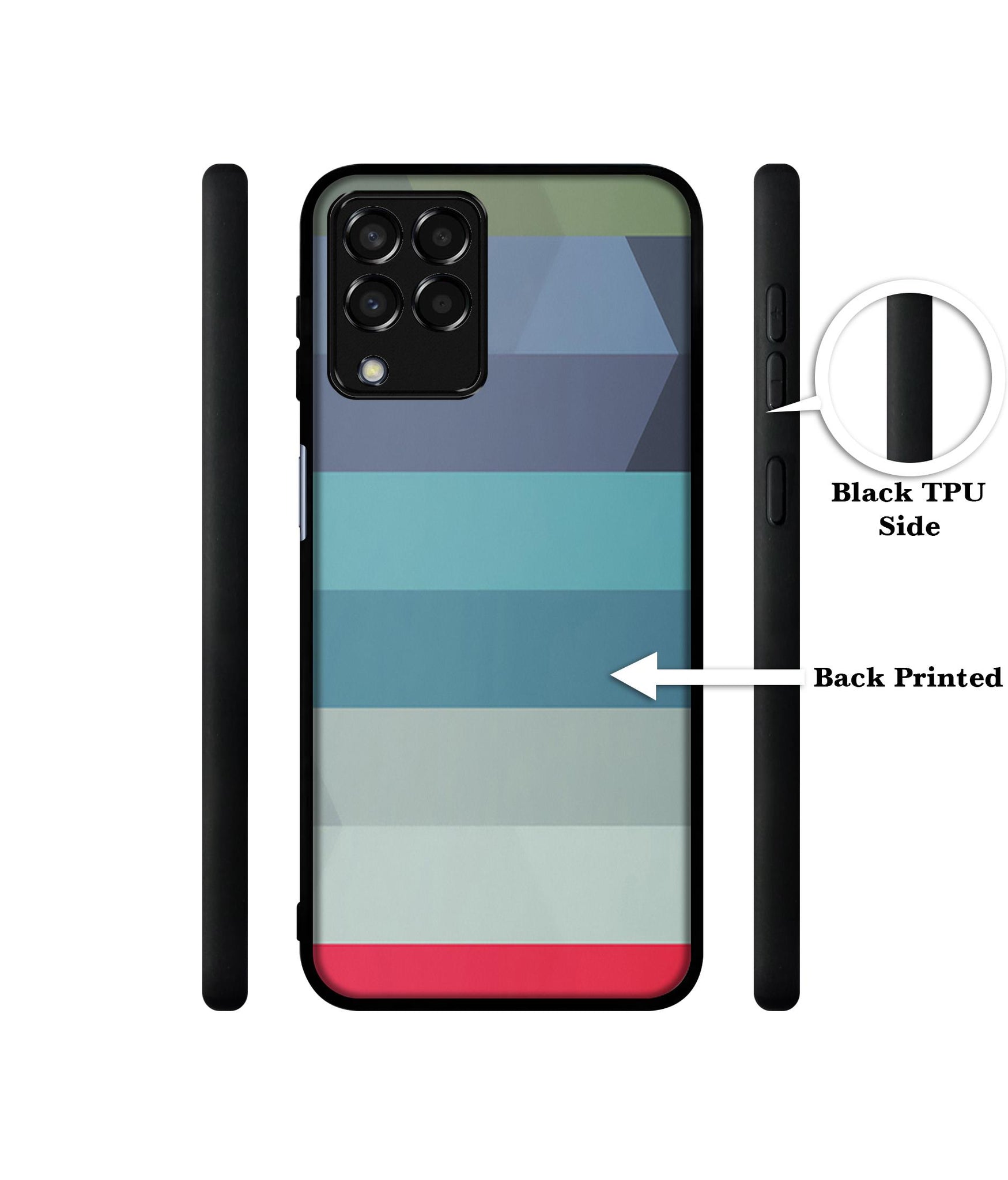 Colorful Lines Designer 2D Printed Back Case Cover for Samsung Galaxy M33 5G