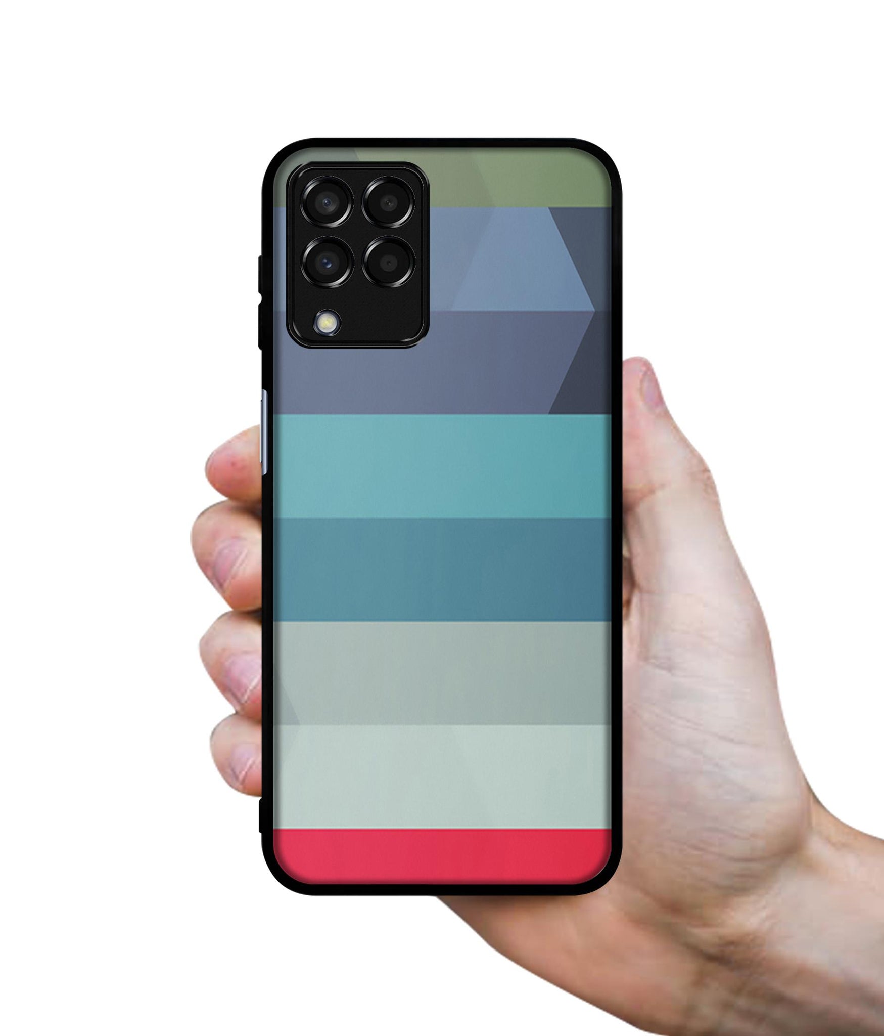 Colorful Lines Designer 2D Printed Back Case Cover for Samsung Galaxy M33 5G