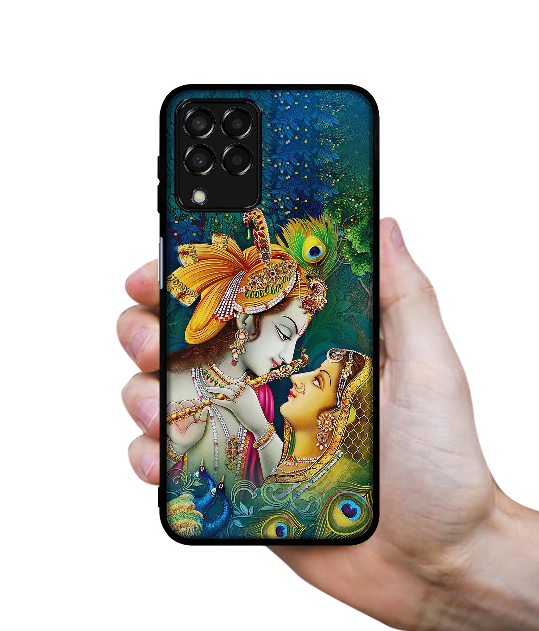 Radha Kishan Love Designer 2D Printed Back Case Cover for Samsung Galaxy M33 5G