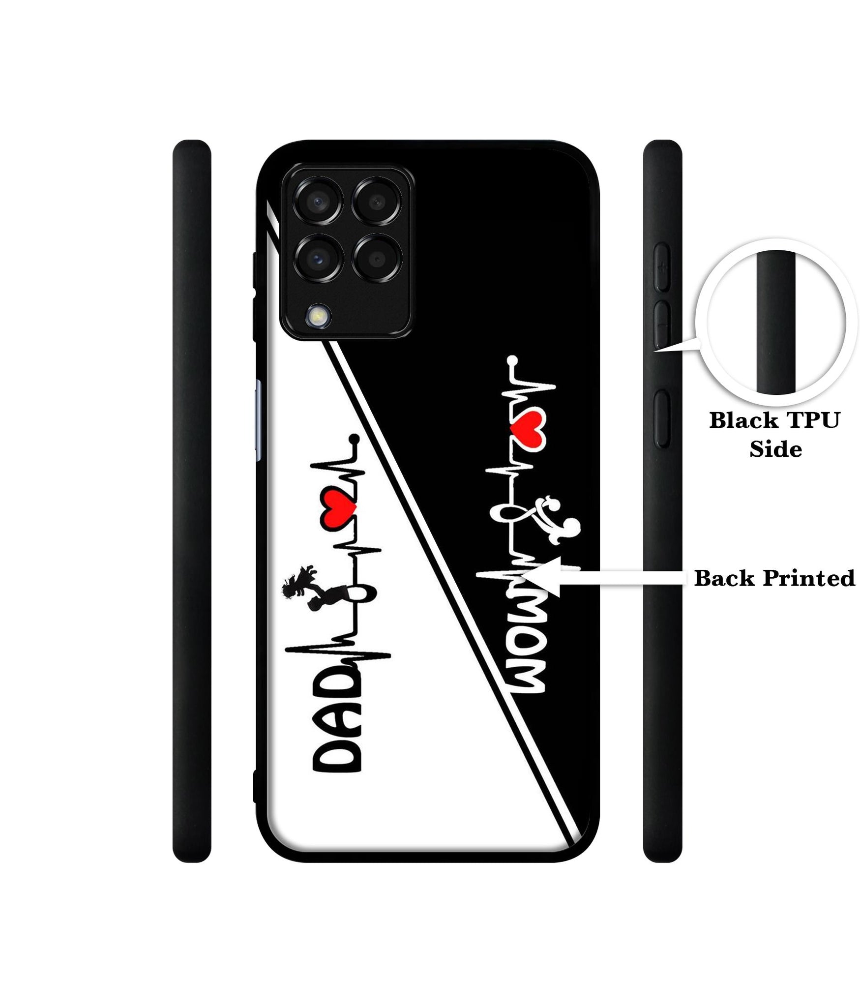 Mom and Dad Lover Designer 2D Printed Back Case Cover for Samsung Galaxy M33 5G
