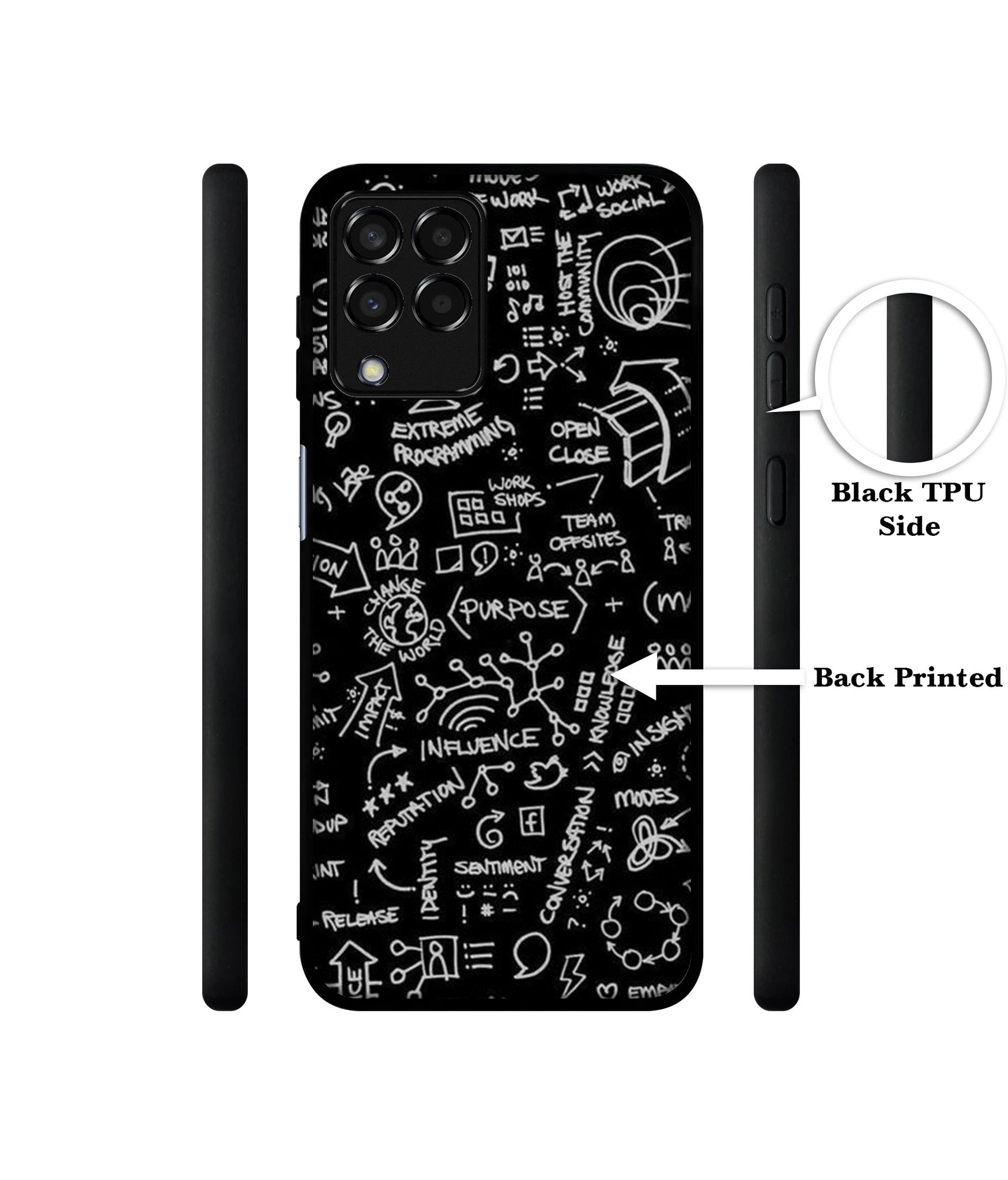 Formulas Designer 2D Printed Back Case Cover for Samsung Galaxy M33 5G