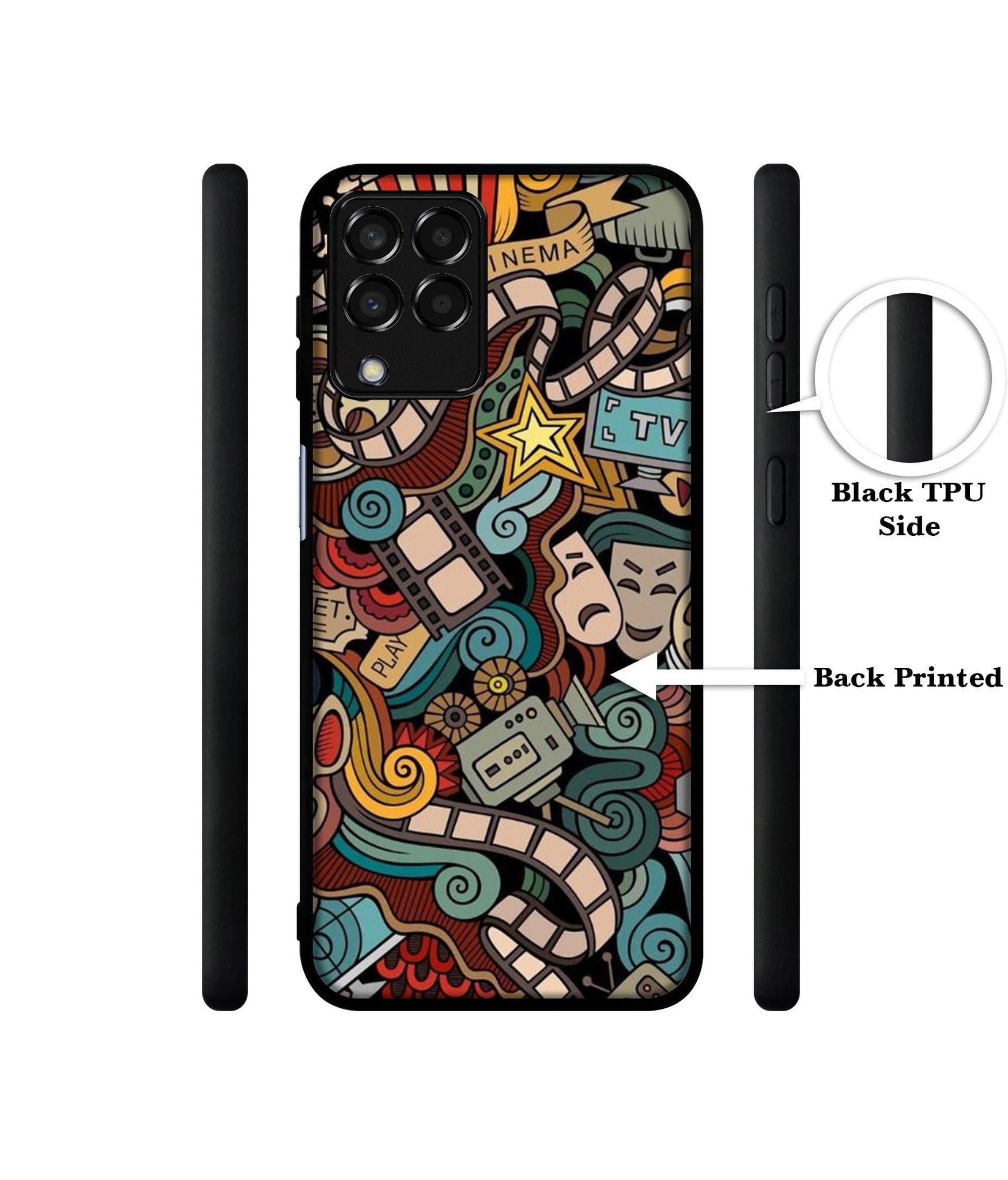 Movies Designer 2D Printed Back Case Cover for Samsung Galaxy M33 5G