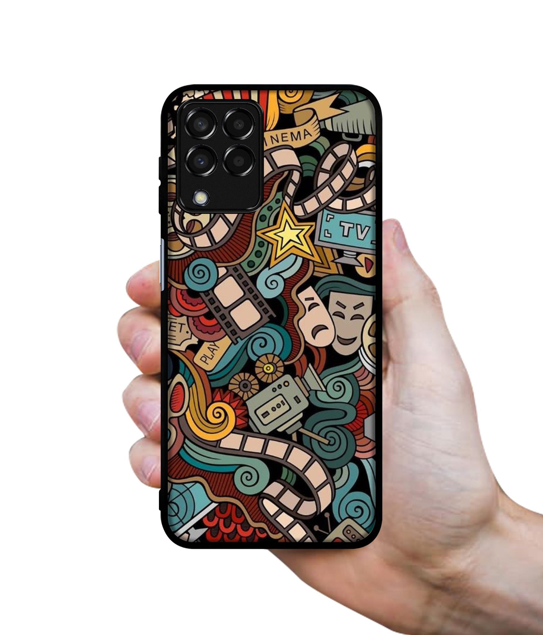 Movies Designer 2D Printed Back Case Cover for Samsung Galaxy M33 5G