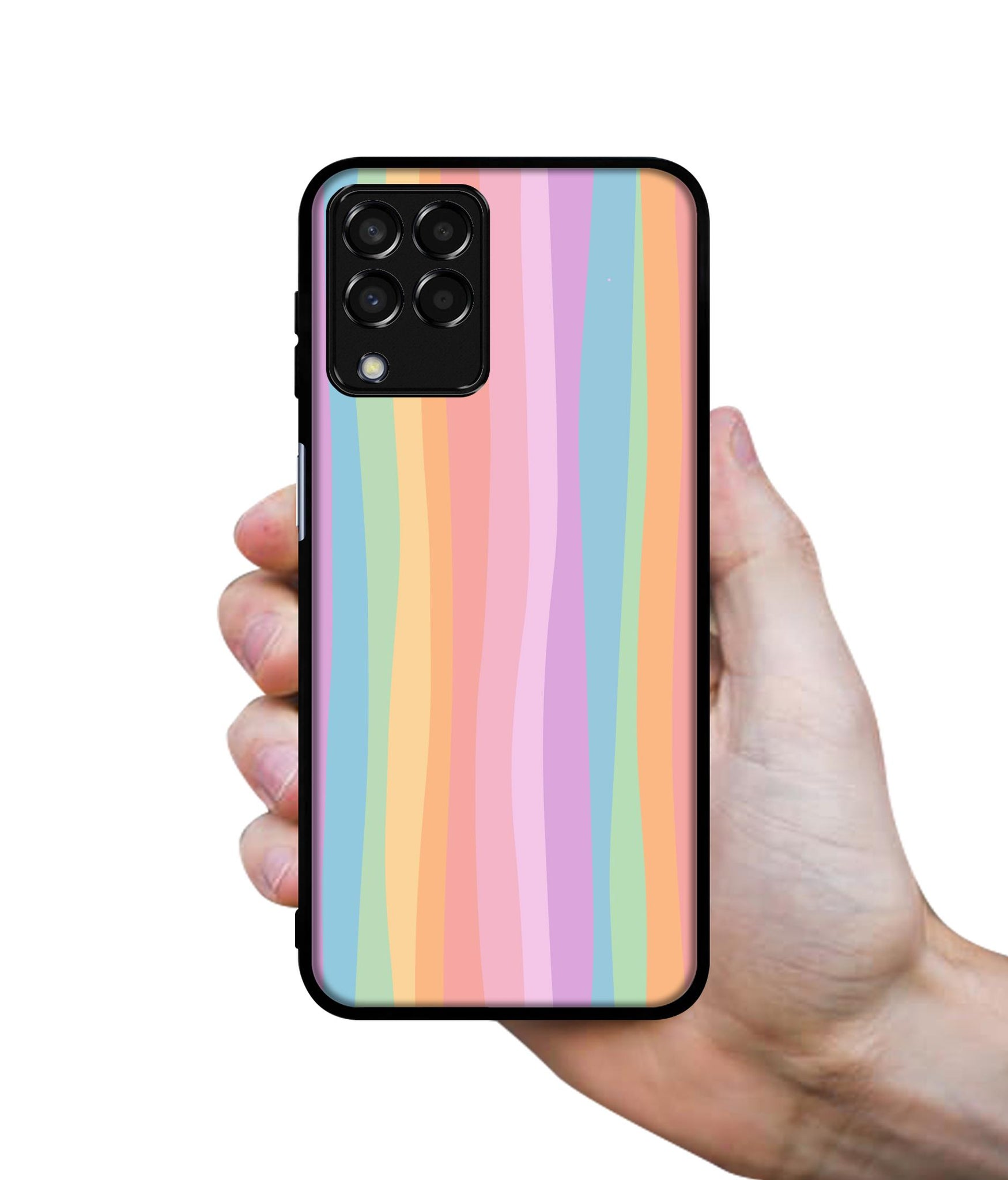 Cool Rainbow Designer 2D Printed Back Case Cover for Samsung Galaxy M33 5G