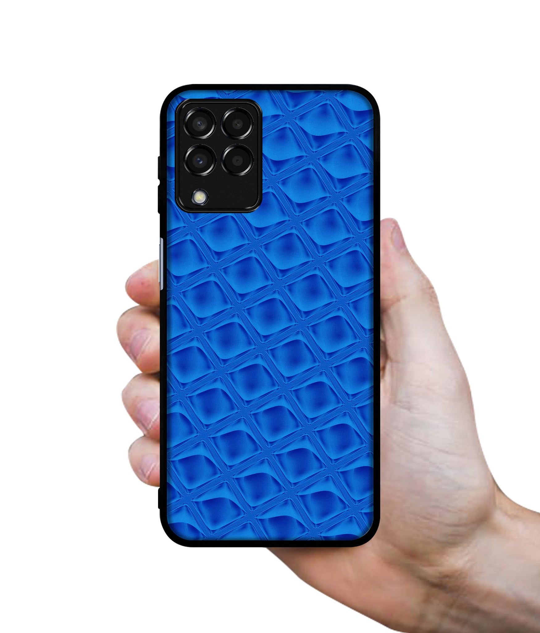 Blue Diamond Designer 2D Printed Back Case Cover for Samsung Galaxy M33 5G