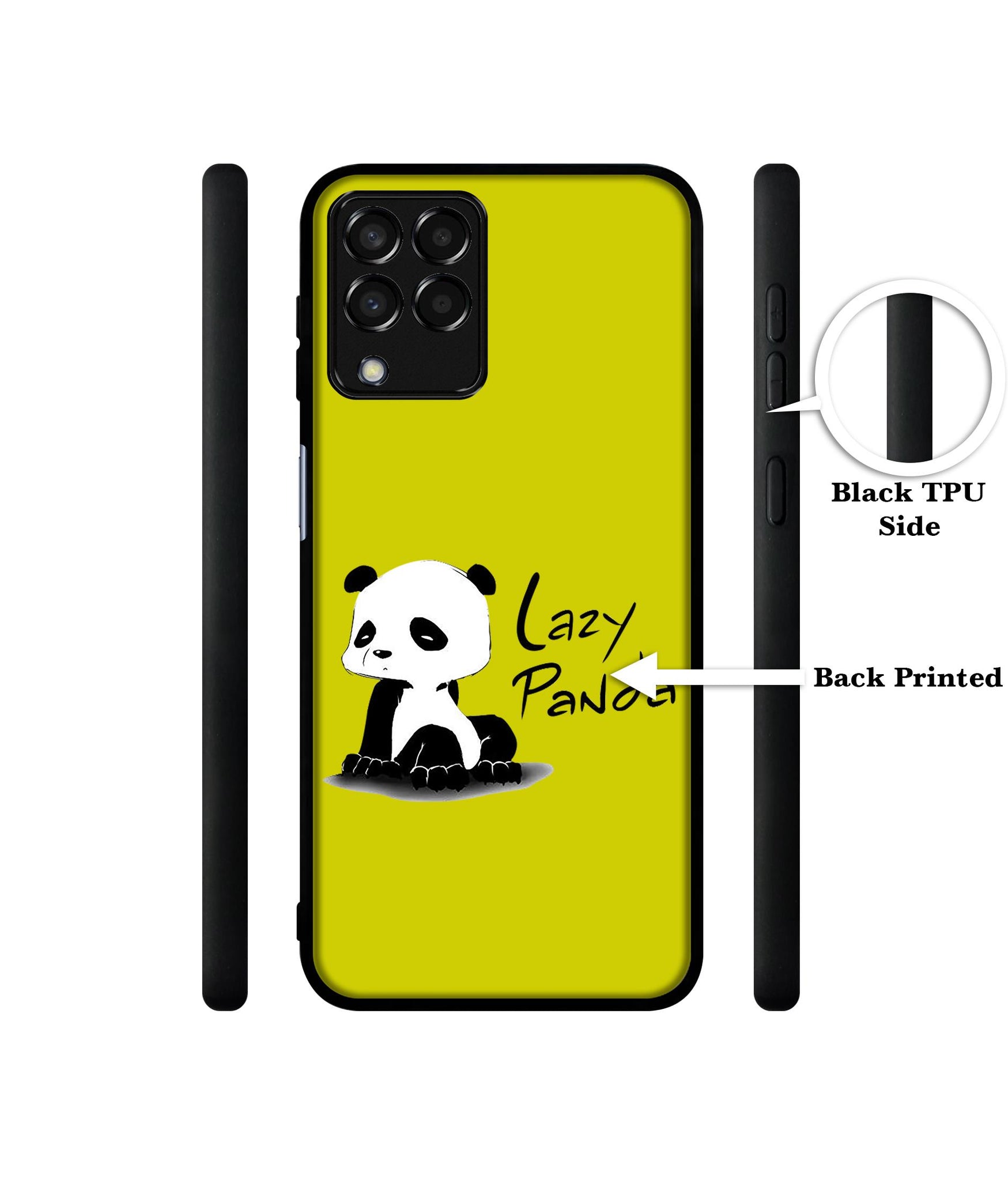 Lazy Panda Designer 2D Printed Back Case Cover for Samsung Galaxy M33 5G